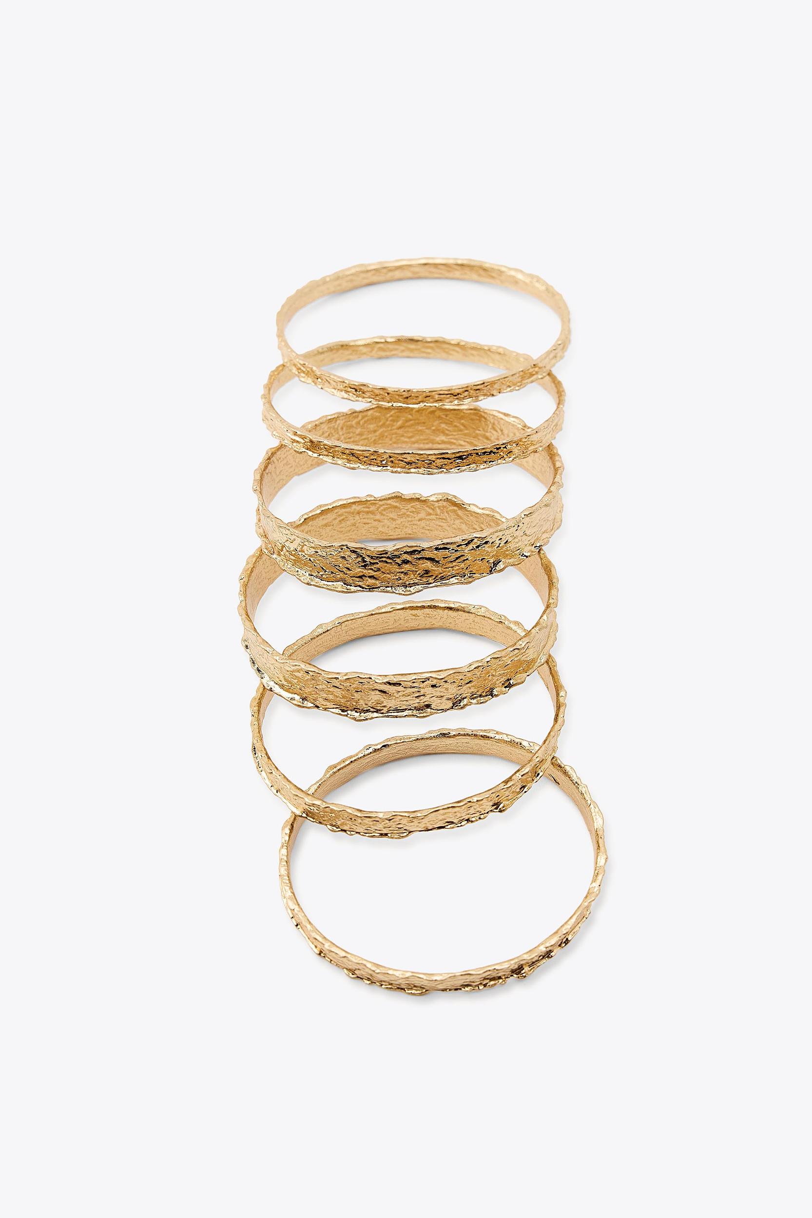 PACK OF TEXTURED BRACELETS Product Image