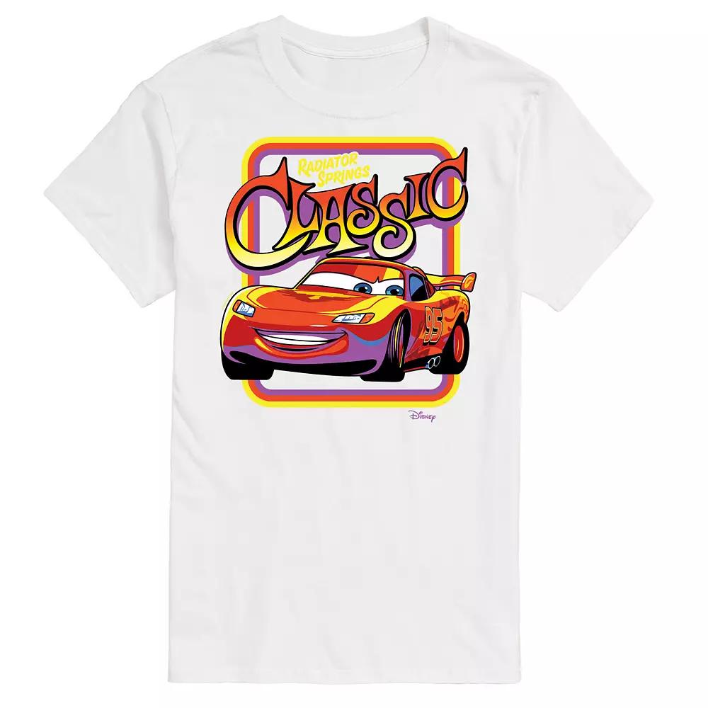 Disney / Pixar's Cars Lightening McQueen Men's Radiator Springs Classic Graphic Tee,  Product Image