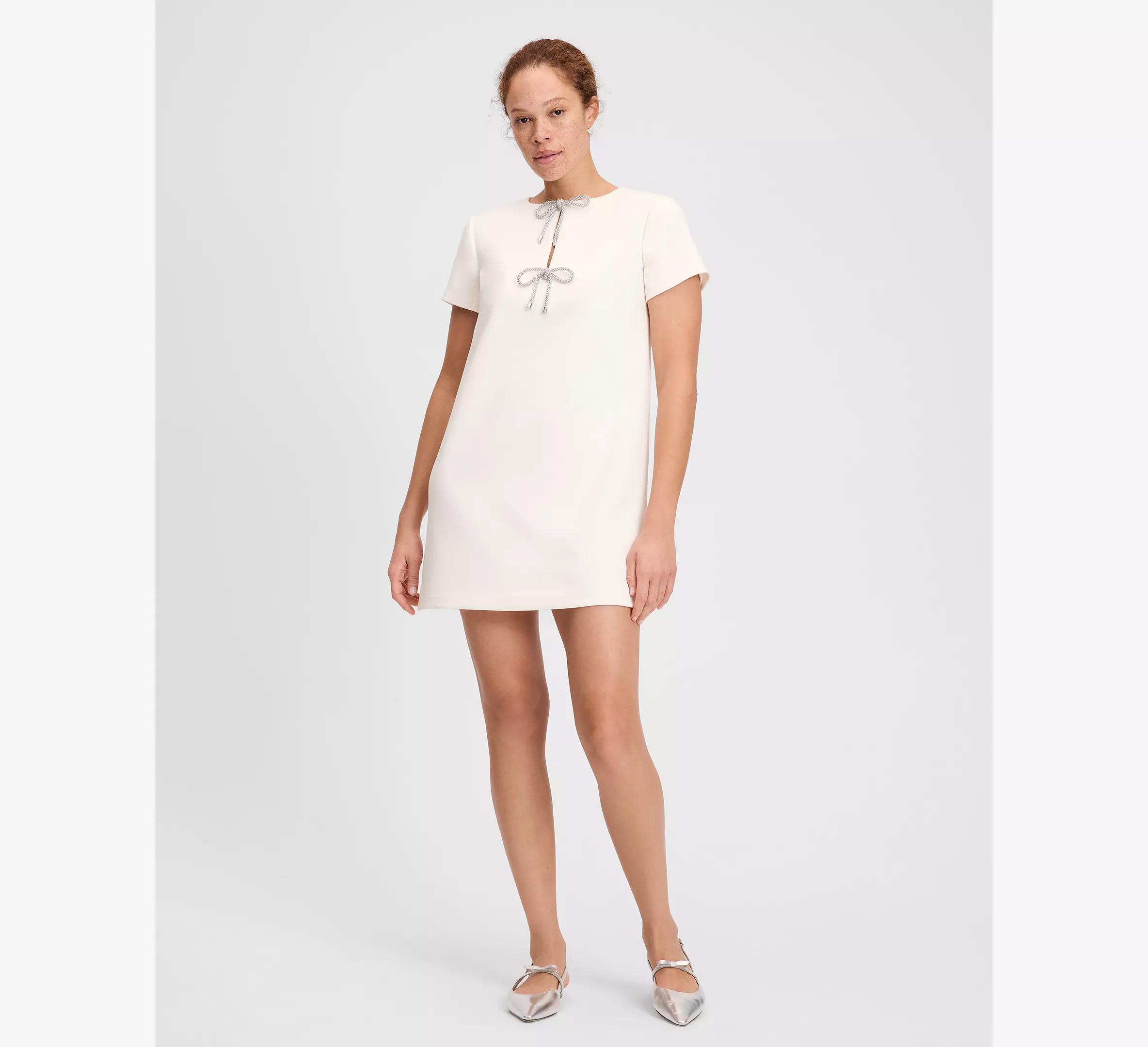 Rhinestone Bow Dress Product Image