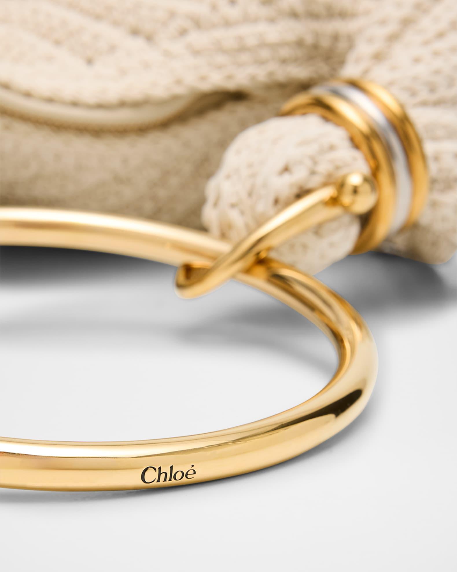 Rounded Crochet Bracelet Hobo Bag Product Image