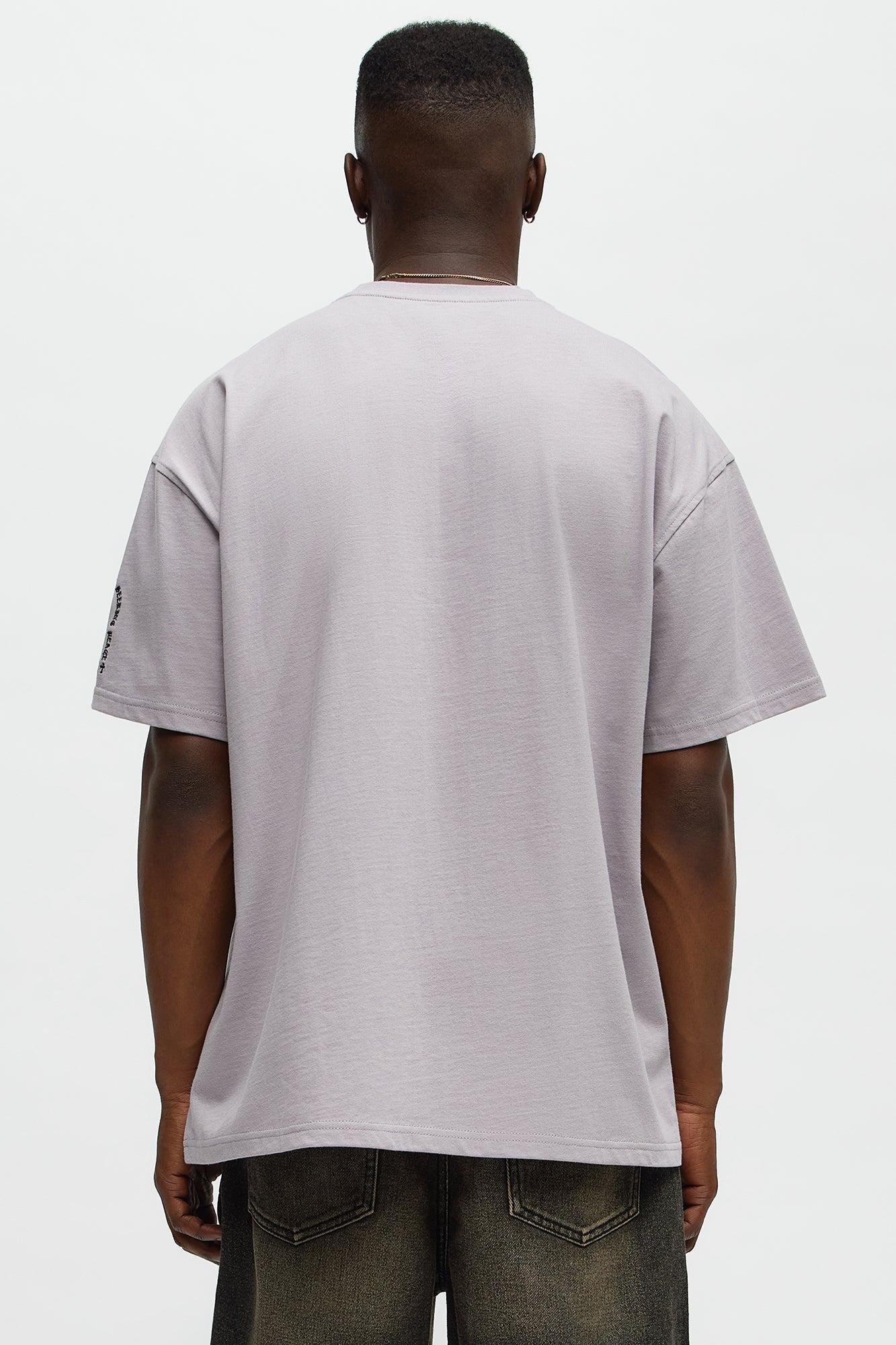 Short Sleeve Solitude From Chaos Tee - Dark Grey Male Product Image