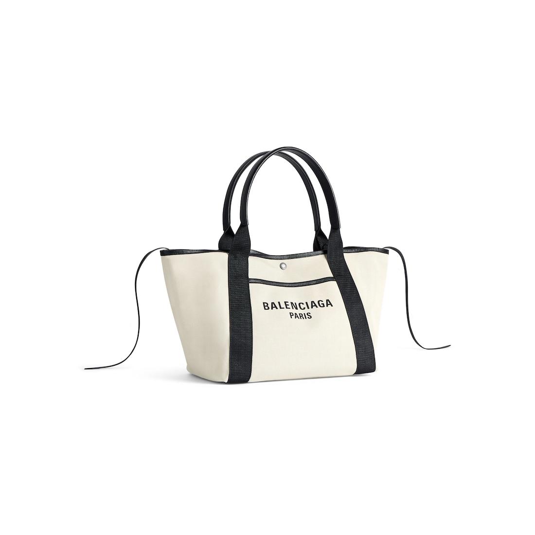 Women's Biarritz Tote Bag Medium in Natural/black Product Image