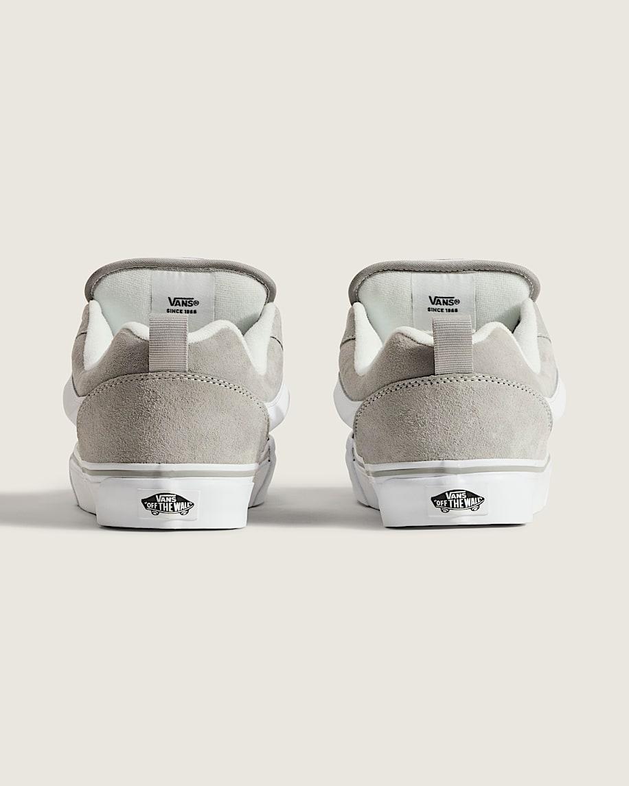 Knu Skool Suede Shoe in Light Grey| Vans US Product Image