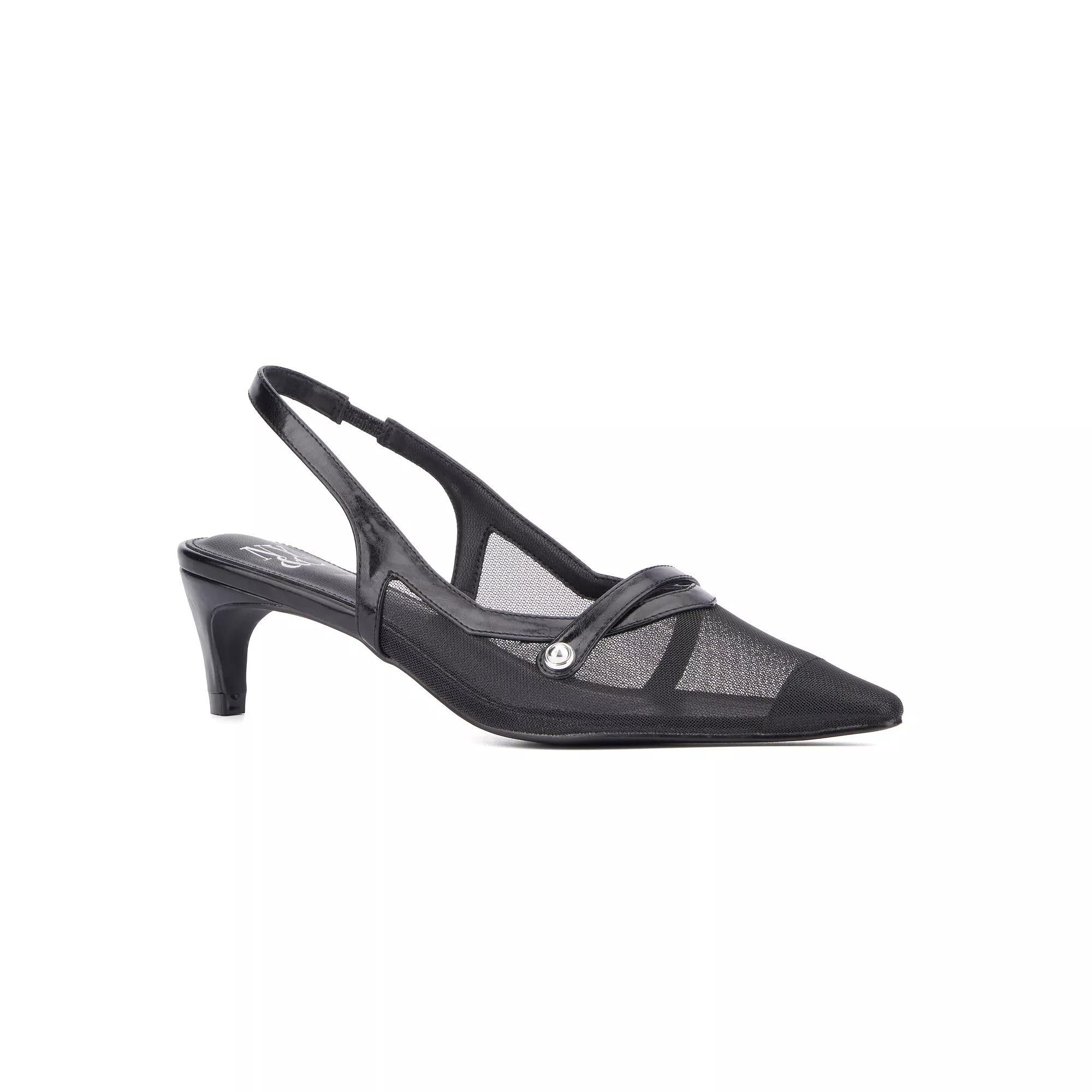 New York & Company Kristie Women's Slingback Heels,  Product Image