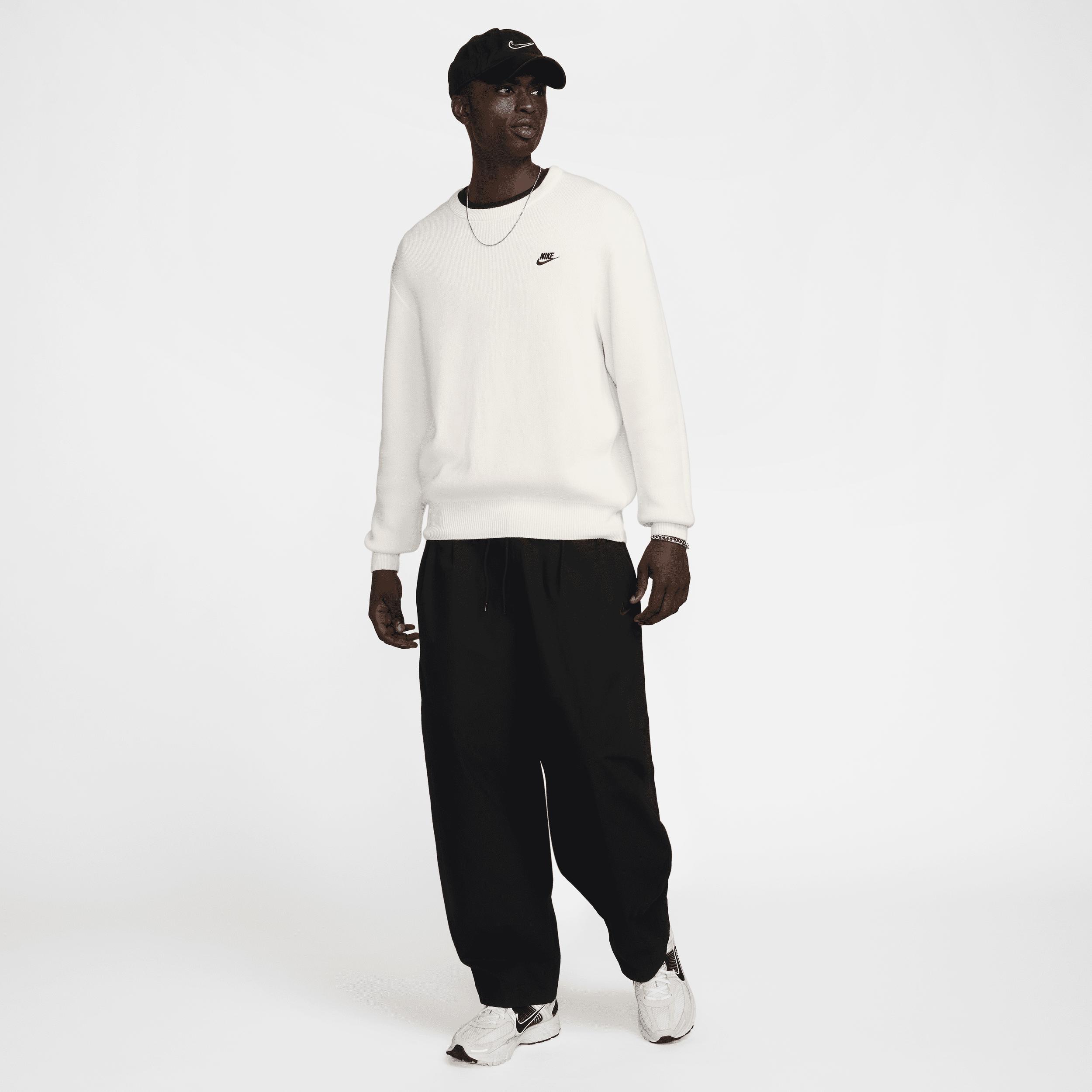 Nike Men's Club Crew-Neck Sweater Product Image
