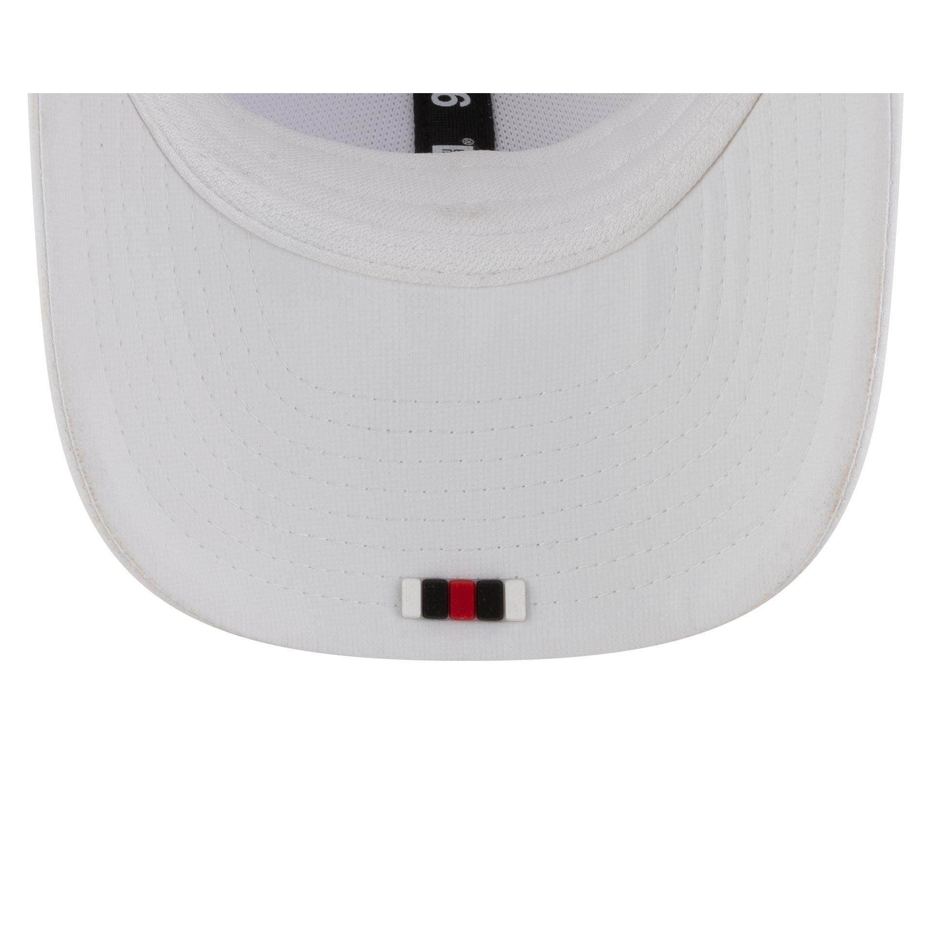 Atlanta Falcons 2025 Sideline Hot Weather White 9SEVENTY Trucker Hat Male Product Image