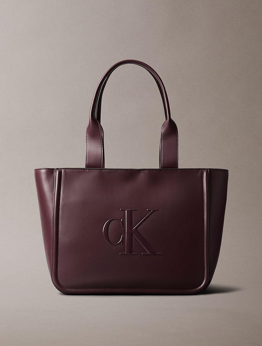 Embossed Monogram Logo Tote Bag Product Image