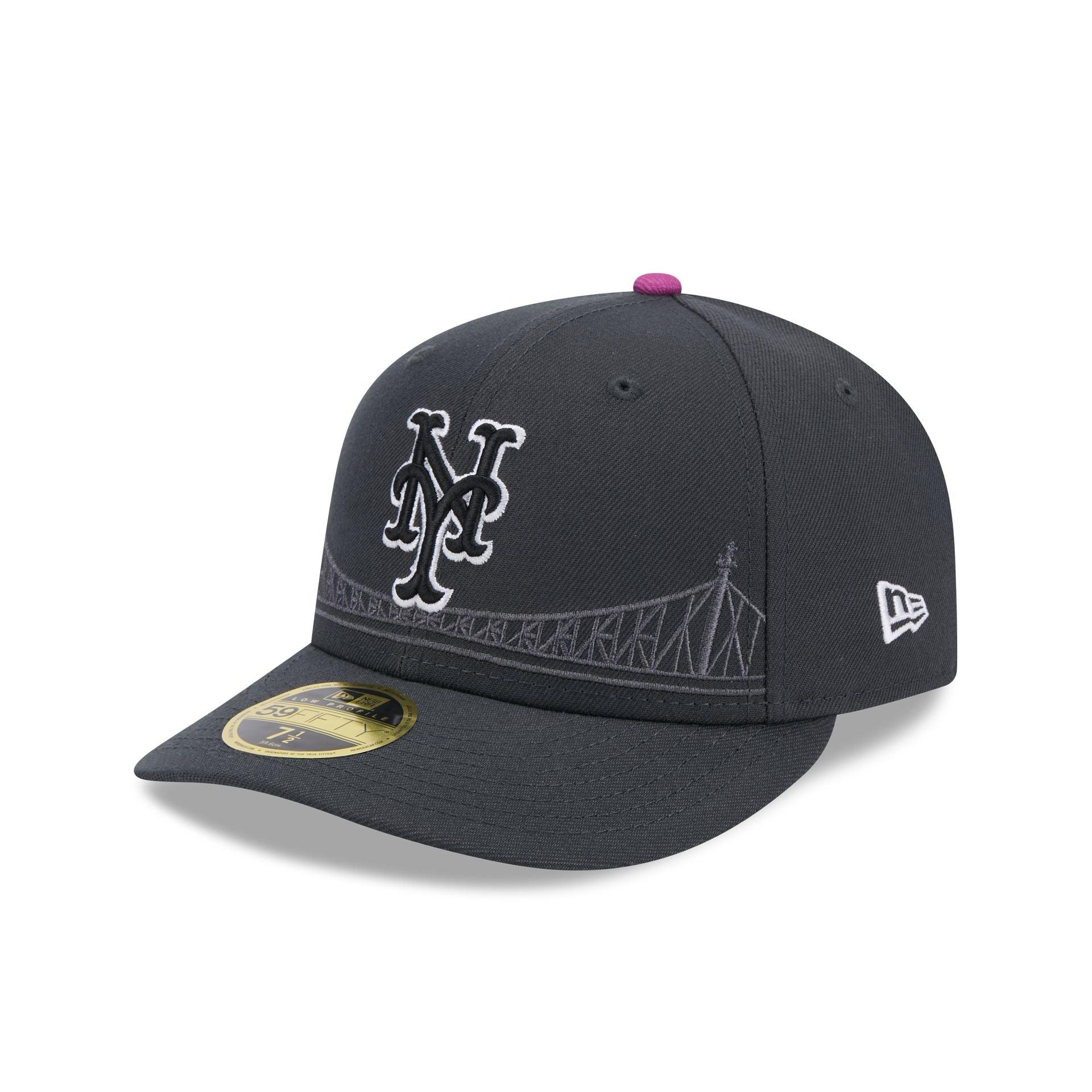 New York Mets City Connect Low Profile 59FIFTY Fitted Hat Male Product Image