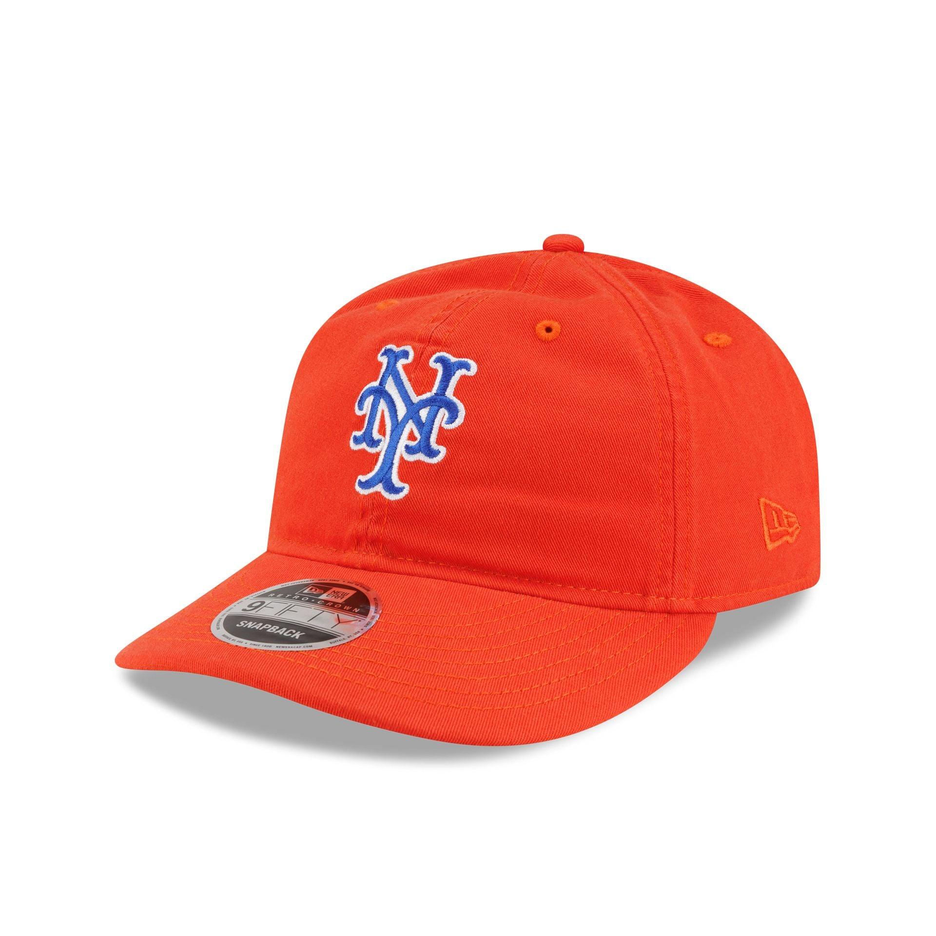 Aimé Leon Dore New York Mets Orange Retro Crown 9FIFTY Strapback Hat Male Product Image