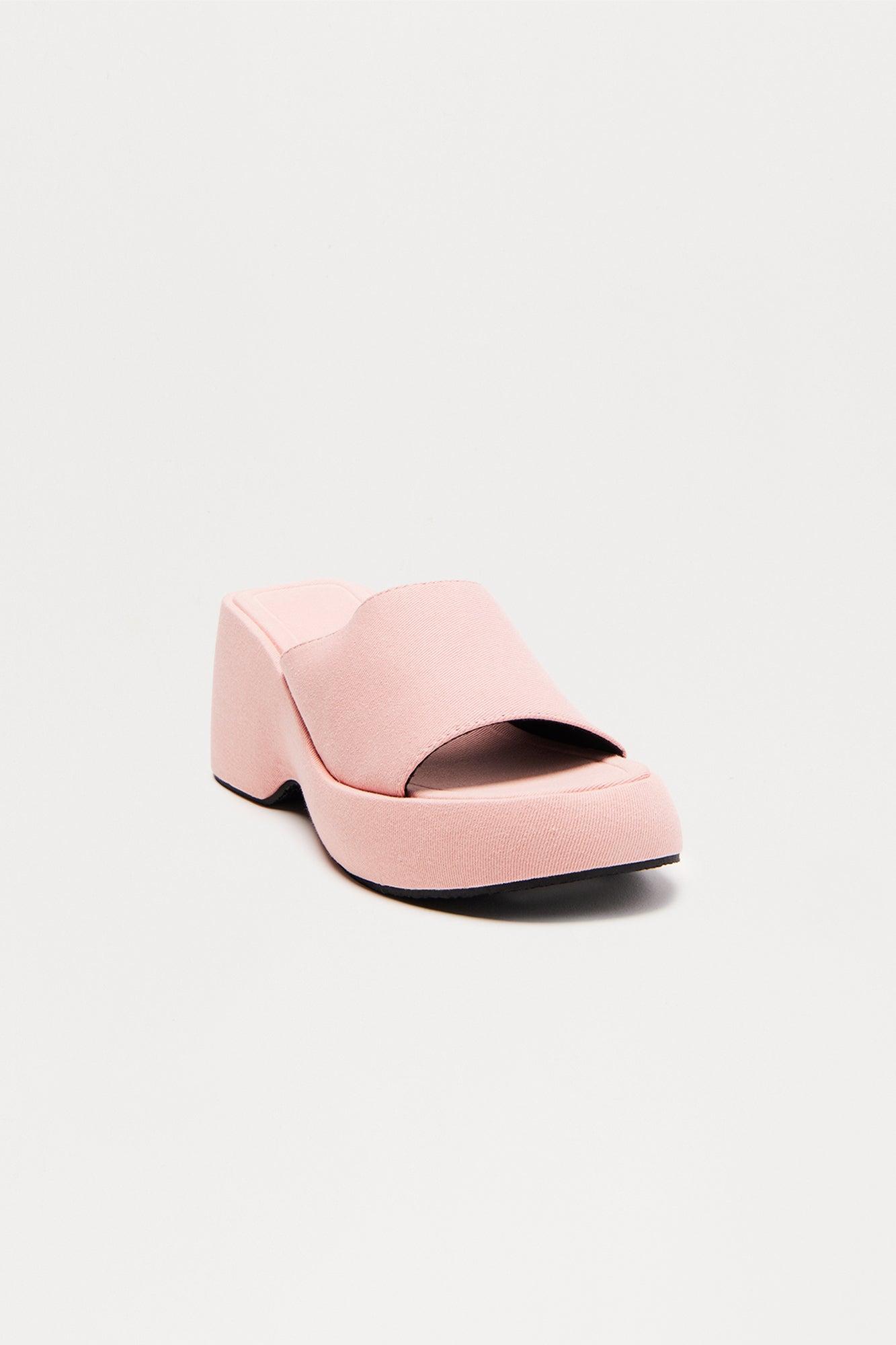 Nicolina Platform Wedges - Pink Female Product Image
