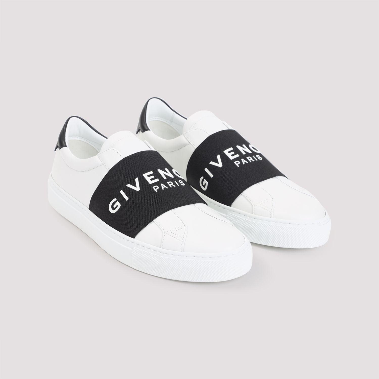 GIVENCHY Urban Street Sneakers In Leather With Elastic Band In Multi Product Image