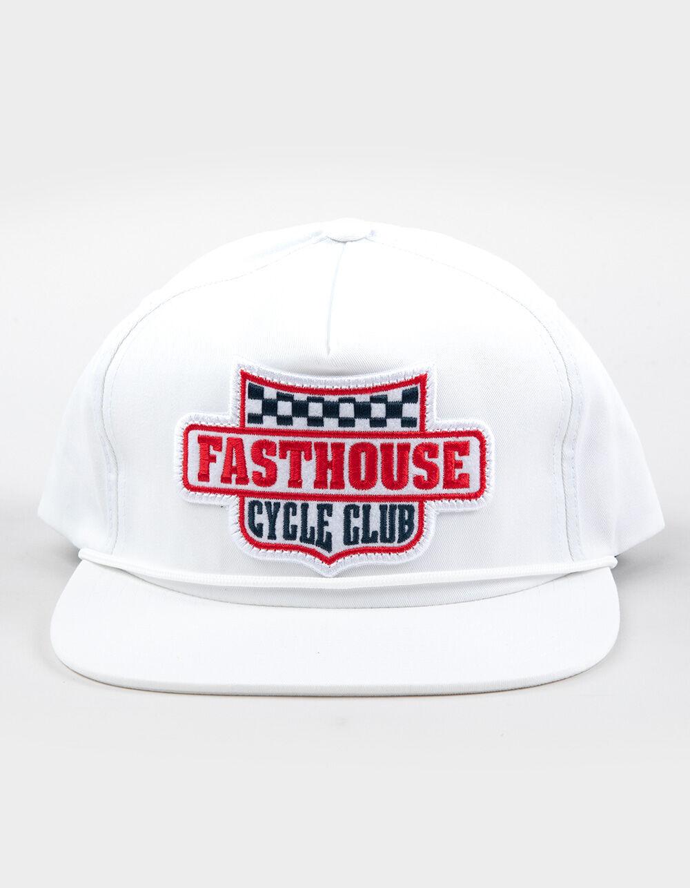 FASTHOUSE Krest Snapback Hat - WHITE Product Image