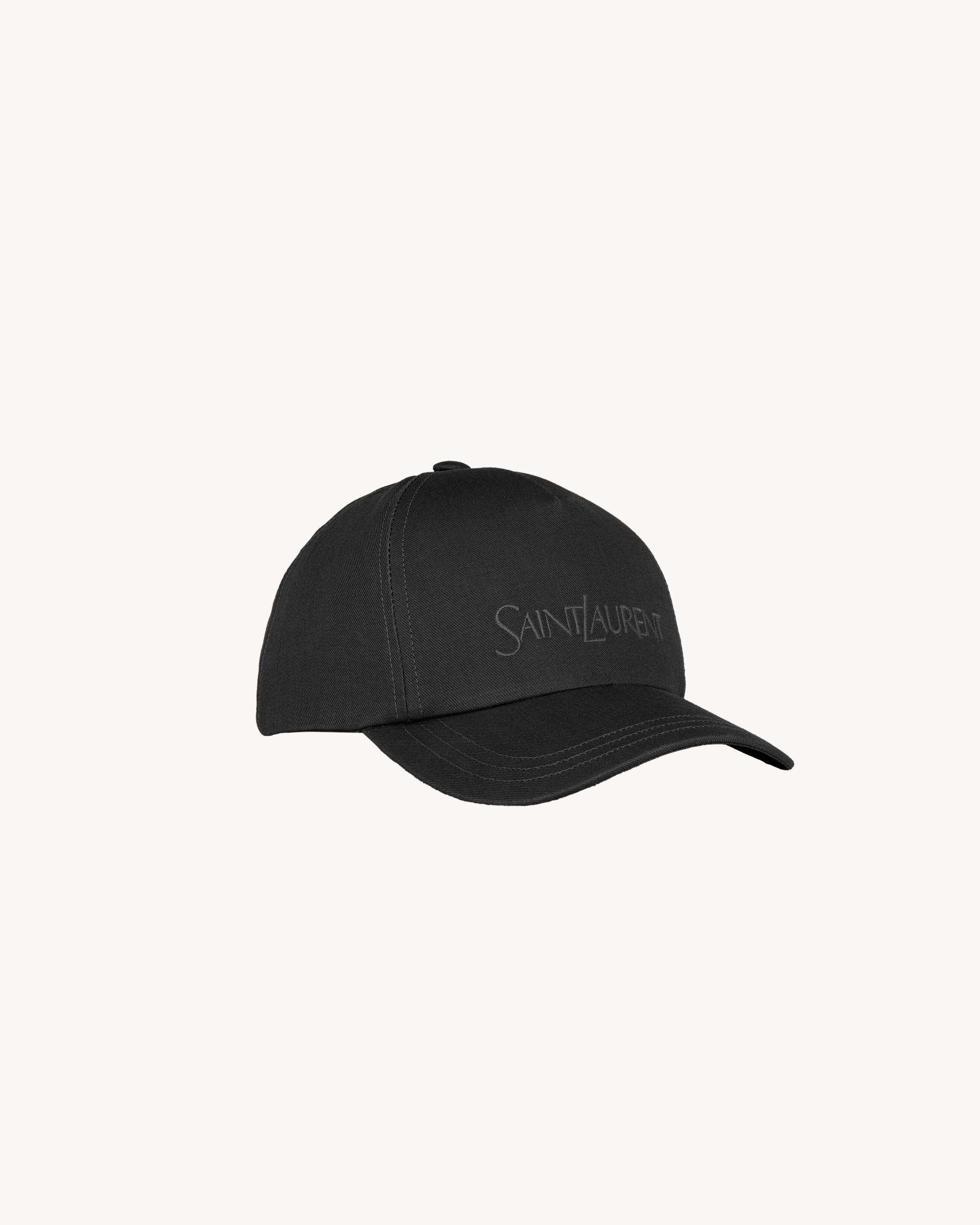 SAINT LAURENT cap in gabardine Product Image