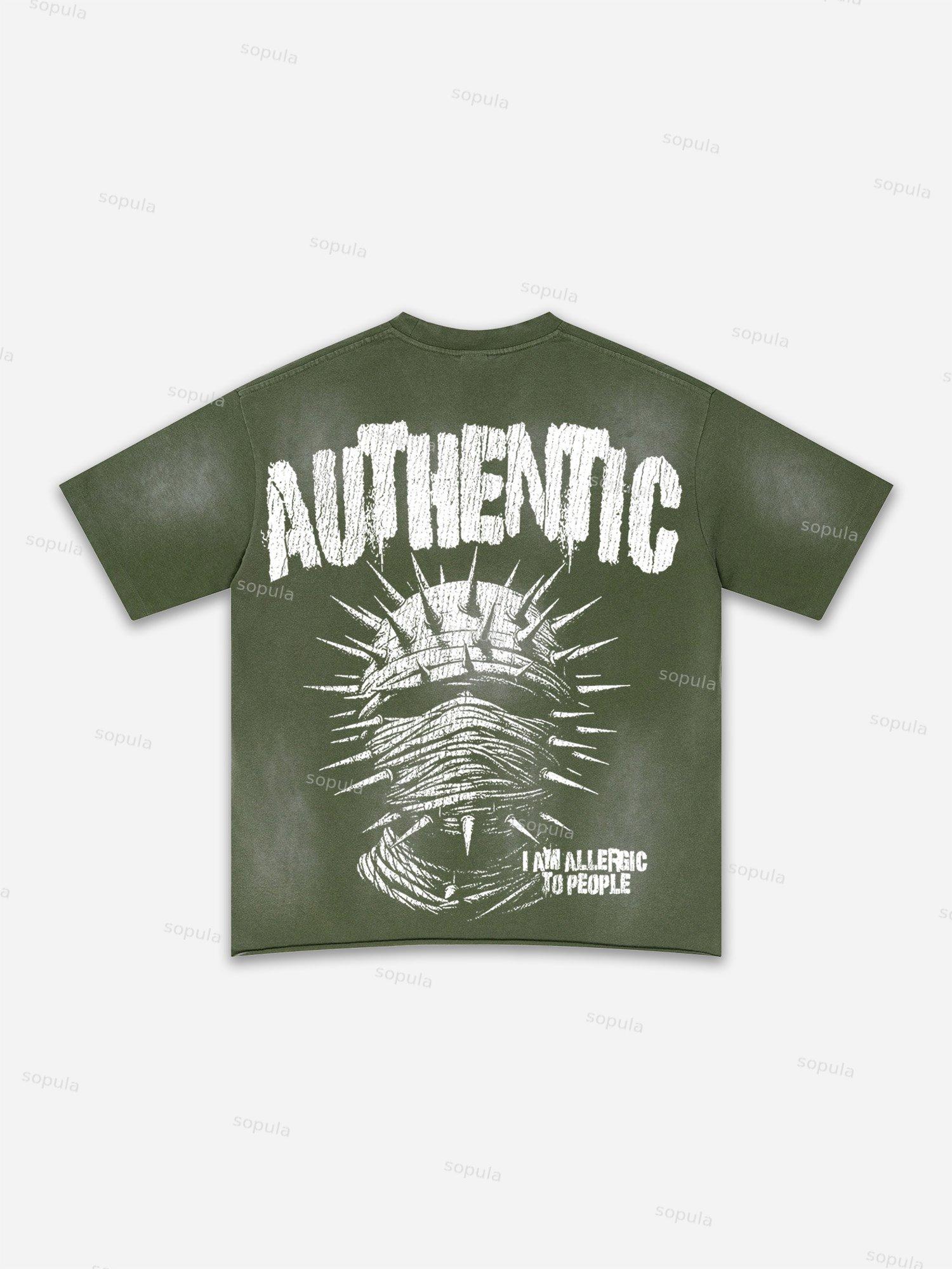 Fly By Choice Graphic Washed T-shirt Product Image