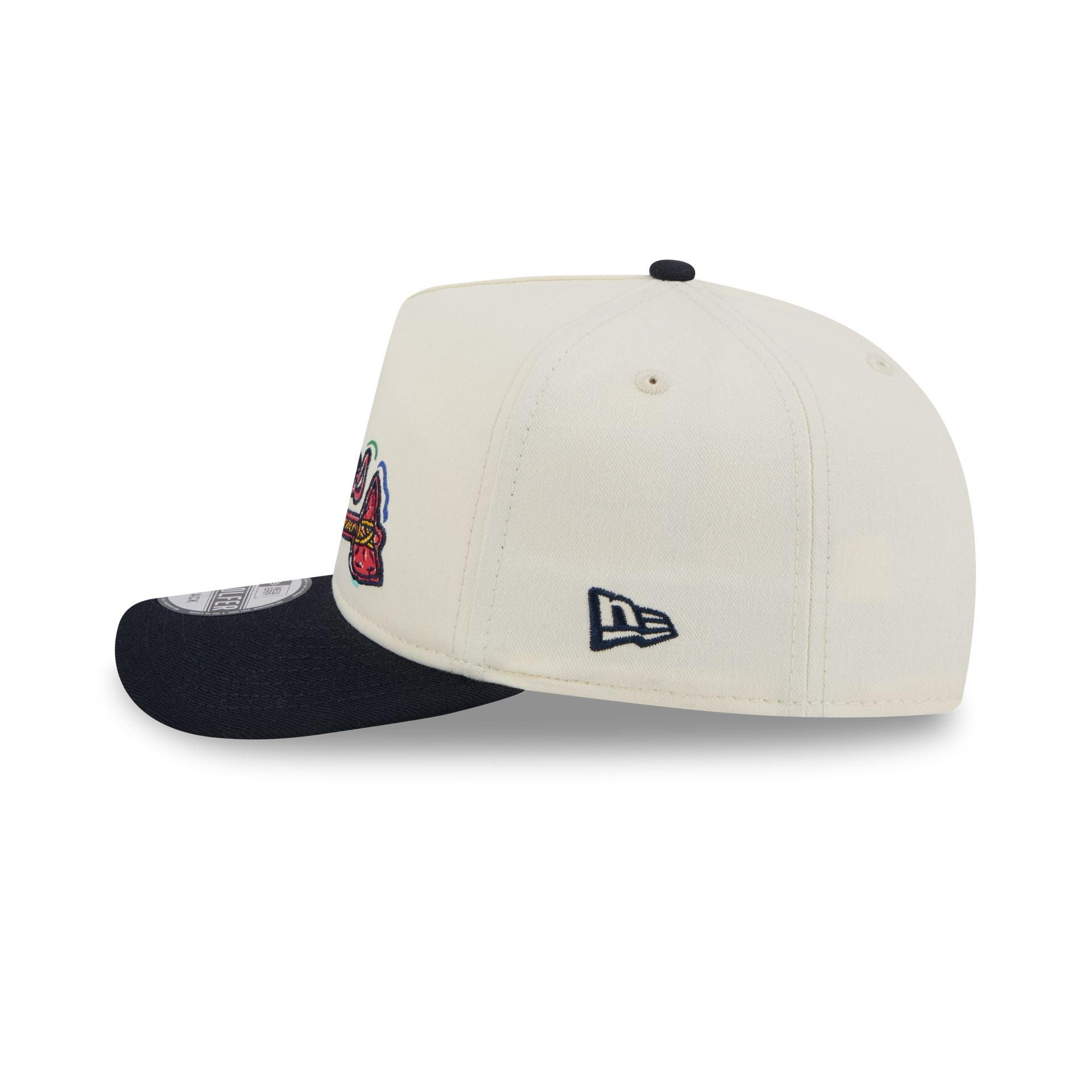 Atlanta Braves Team Scribble Golfer Hat Male Product Image