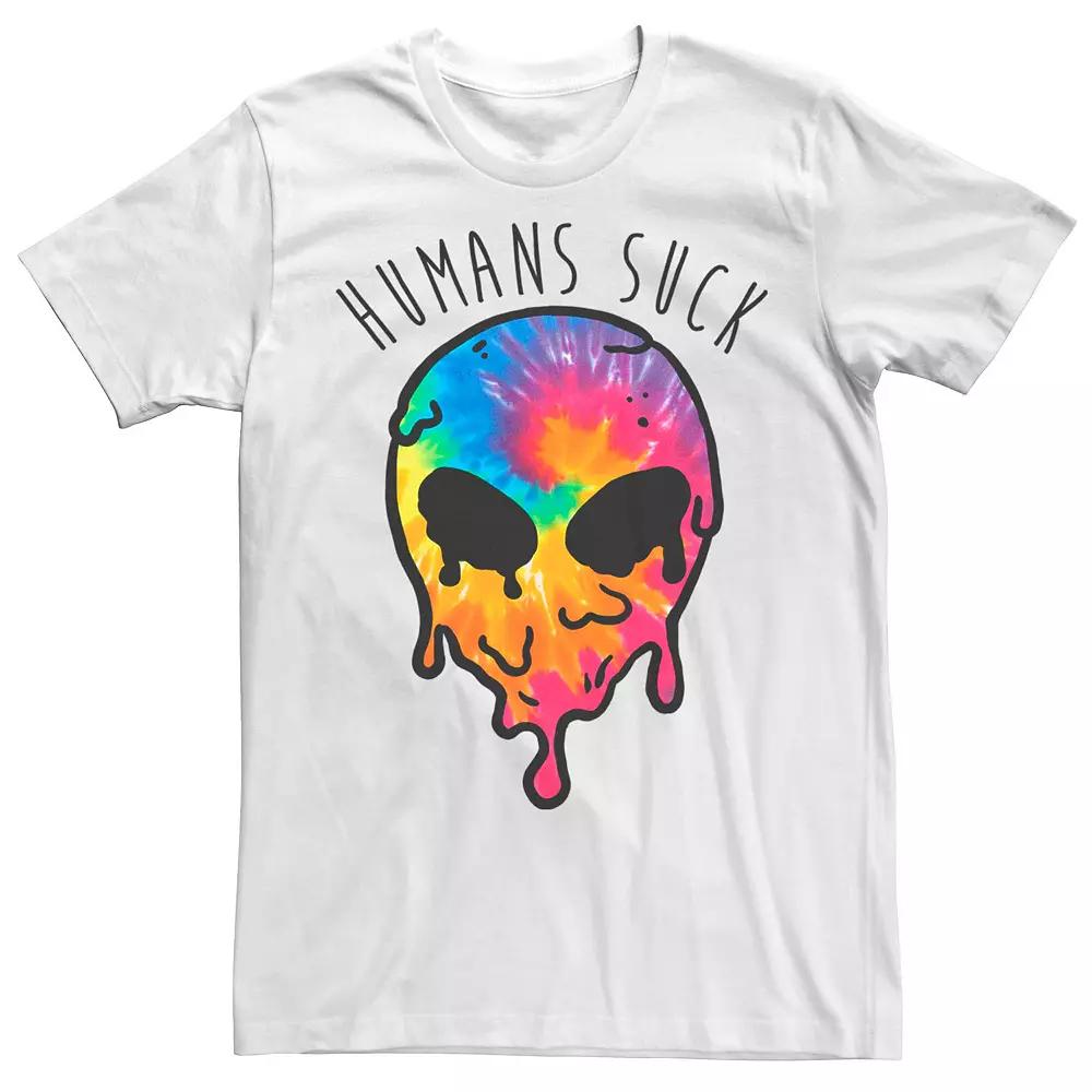 Men's Alien Tie-Dyed Tee,  Product Image