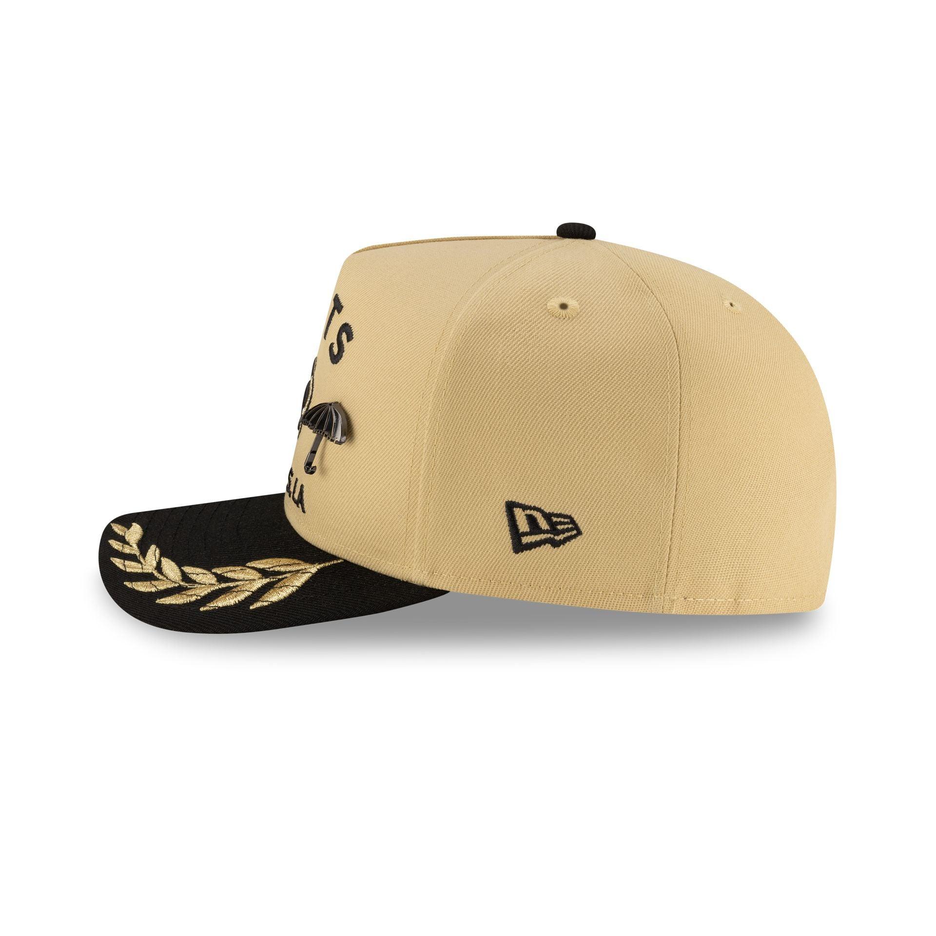 New Orleans Saints 2025 Draft Black 59FIFTY A-Frame Fitted Hat Male Product Image