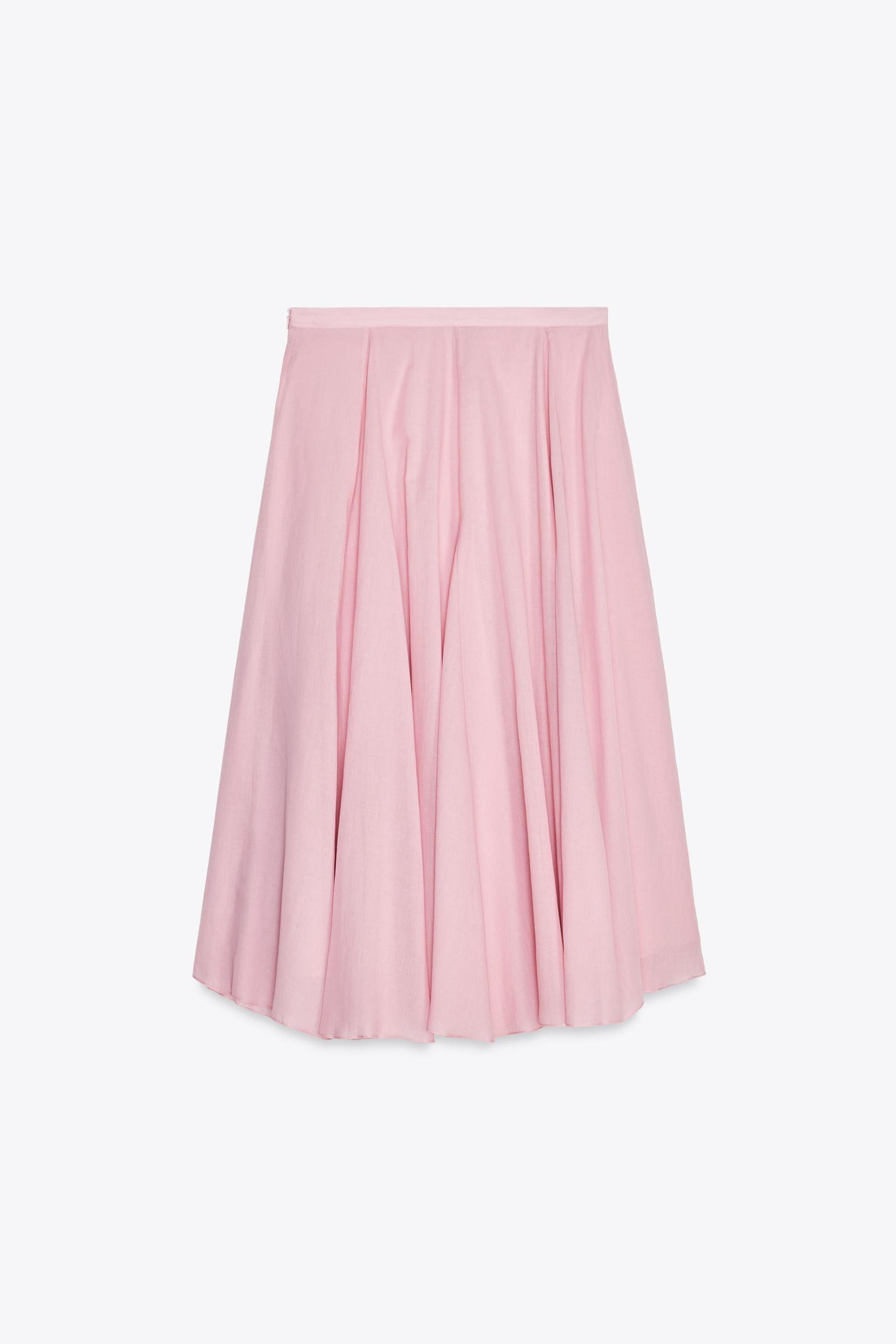 ZW COLLECTION FLared COTTON SKIRT Product Image