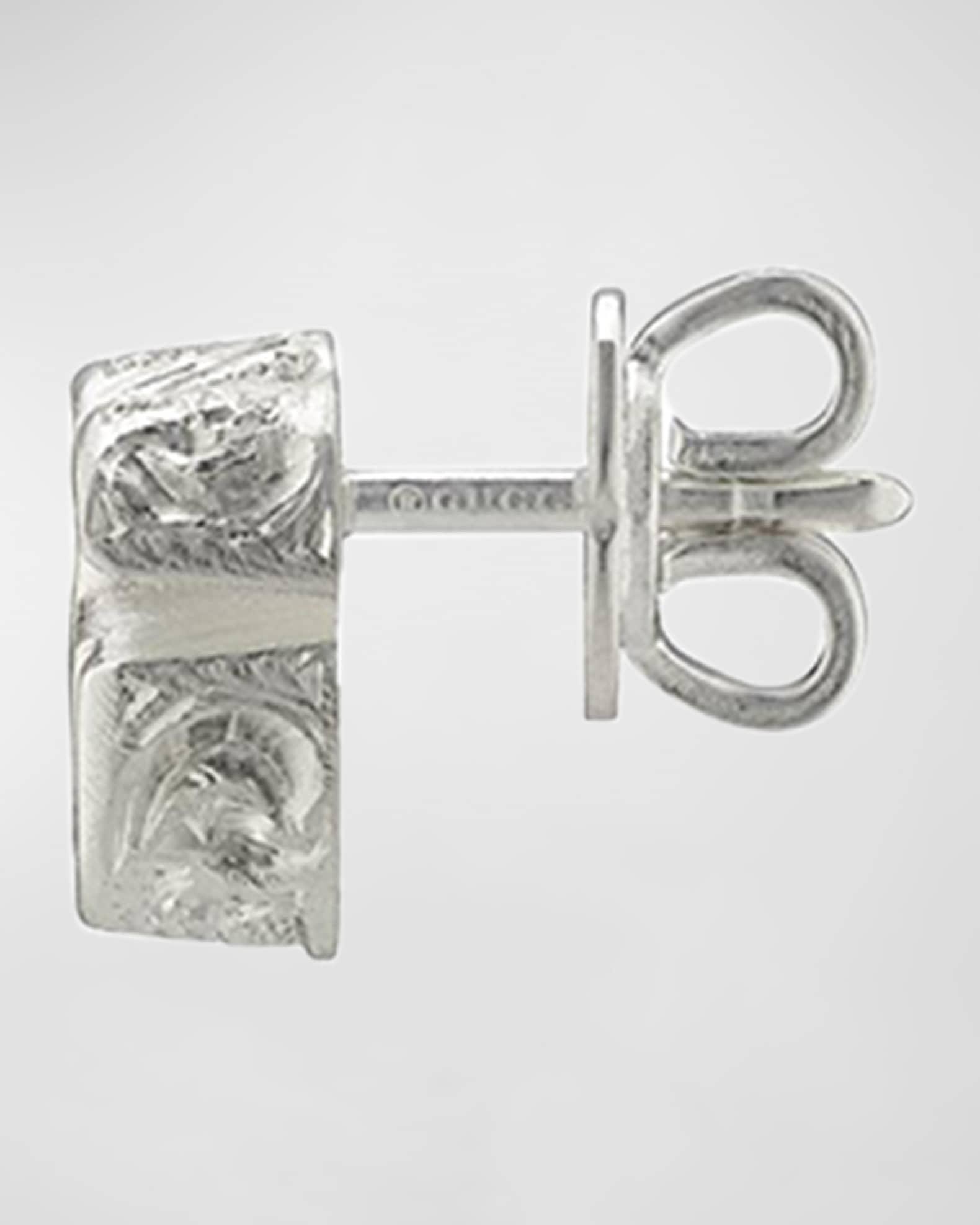 Womens Gg Marmont Sterling Silver Stud Earrings Product Image