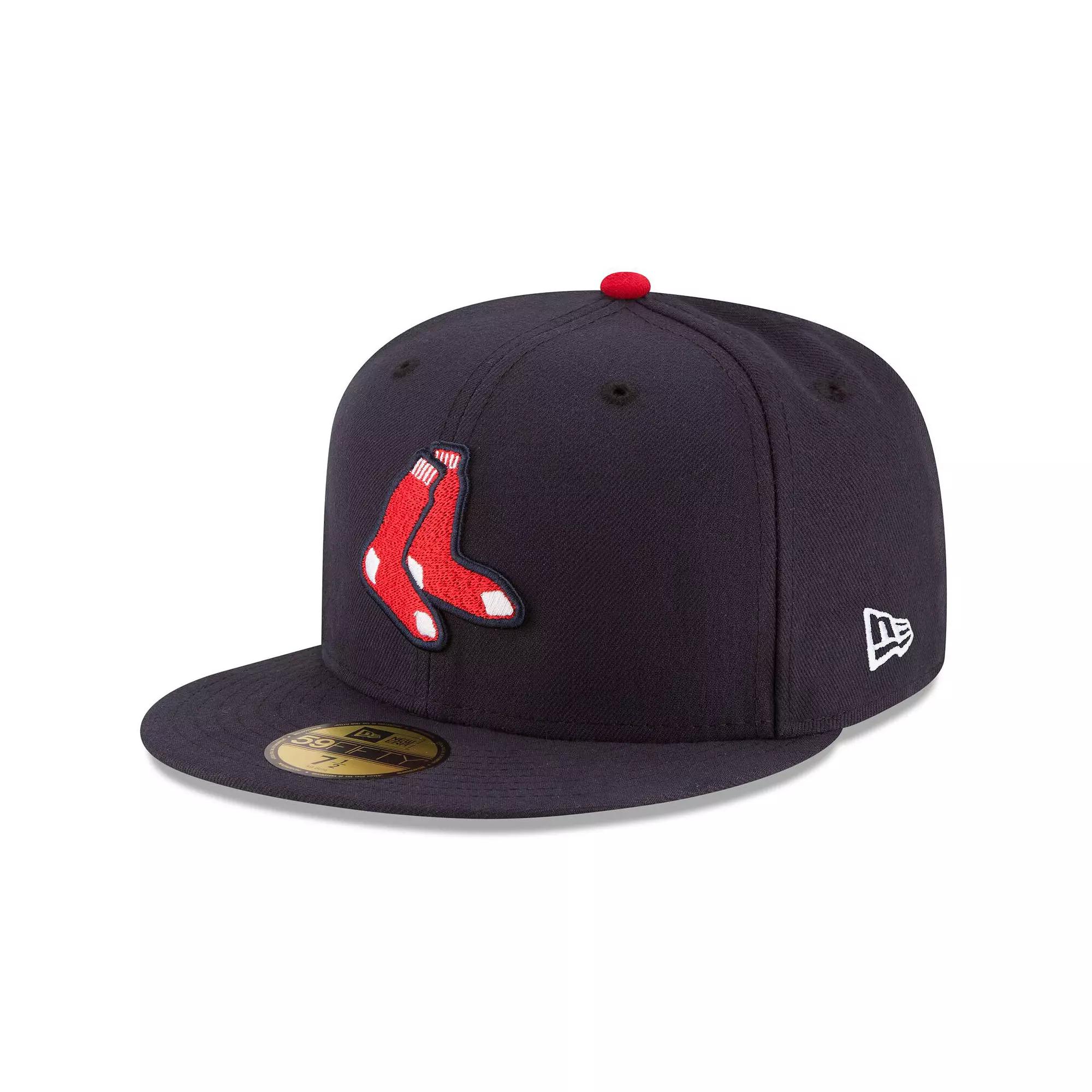 Men's New Era Navy Boston Red Sox Alternate Authentic Collection On-Field 59FIFTY Fitted Hat,  Product Image