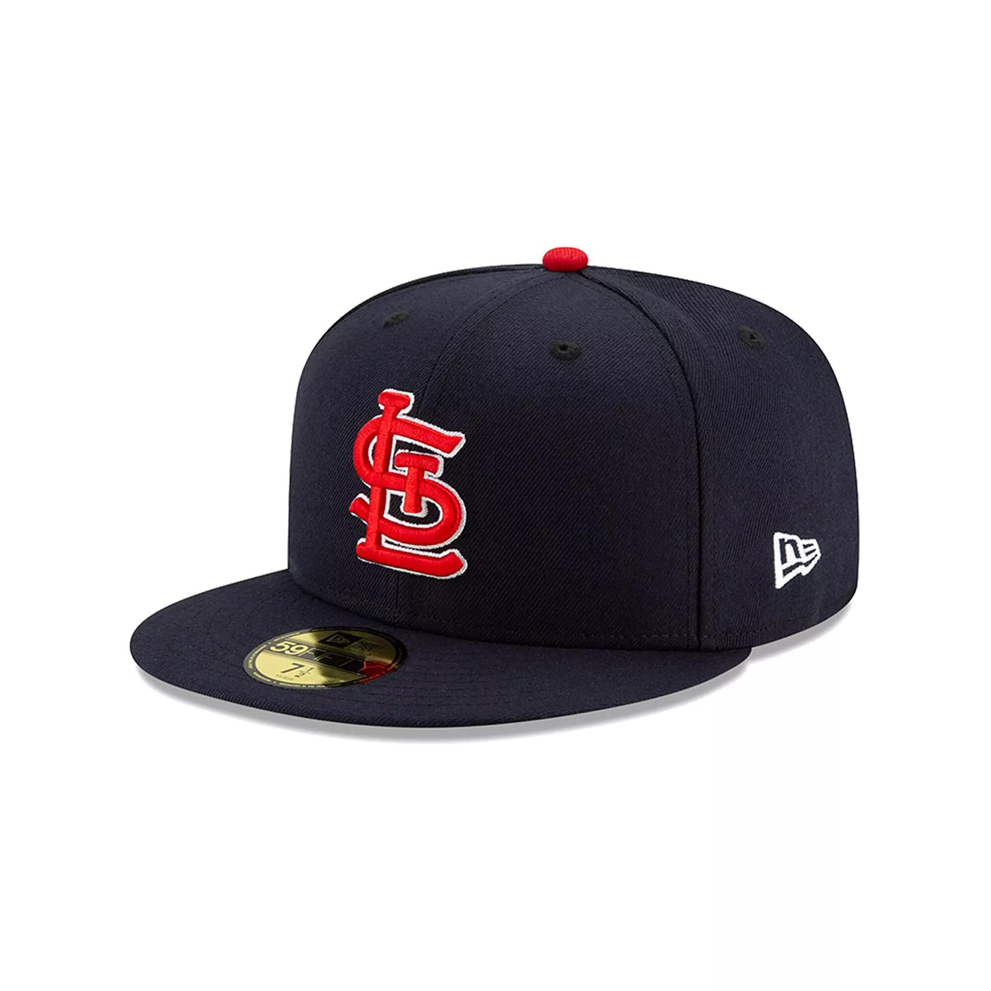 Men's New Era St. Louis Cardinals Navy Alternate Authentic Collection On-Field 59FIFTY Fitted Hat,  Product Image