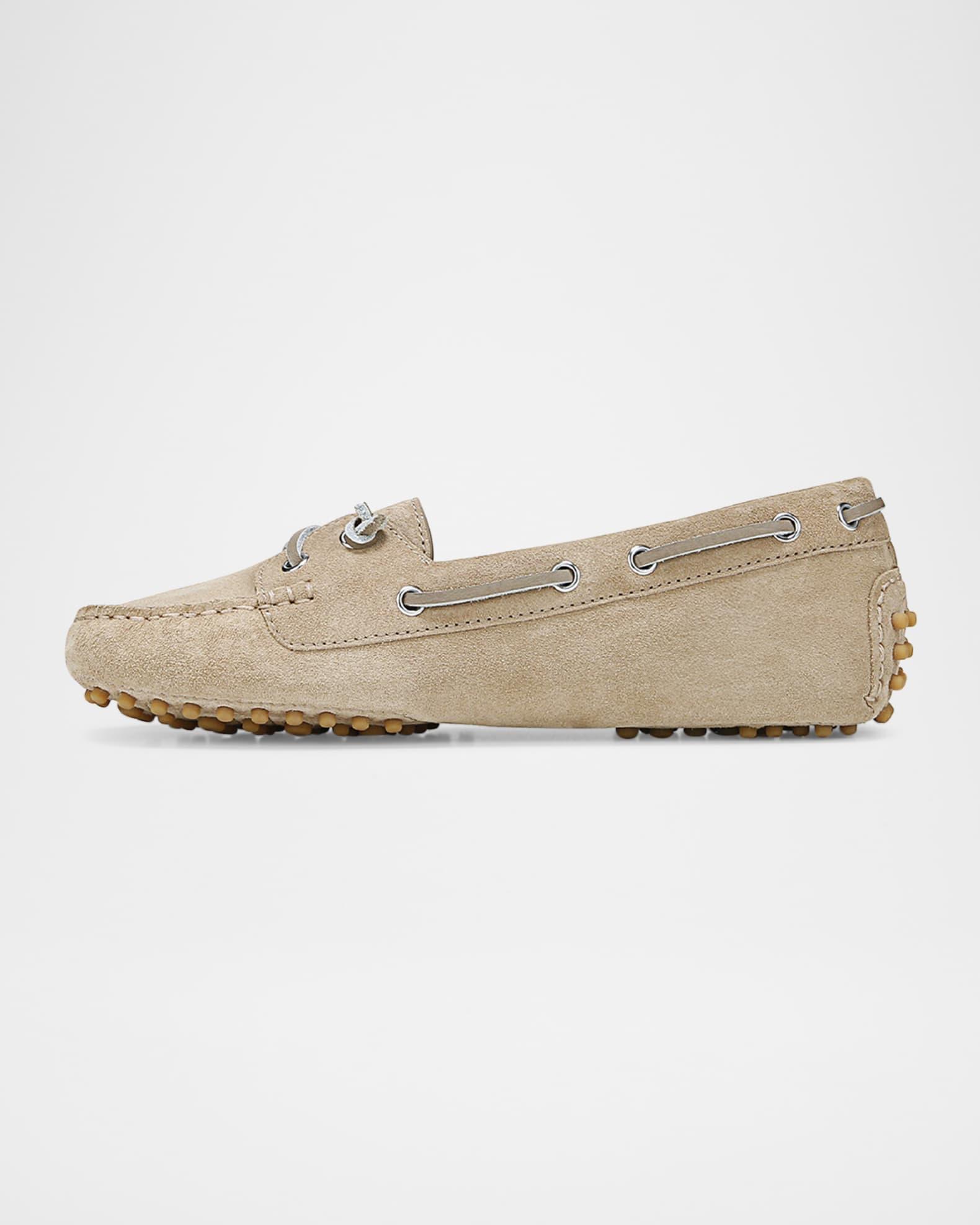 Jia Leather Driver Boat Loafers Product Image