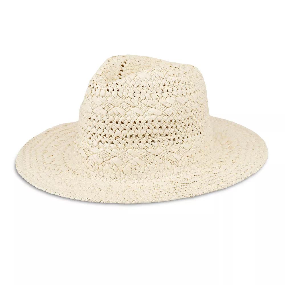 Men's Wembley Open Weave Straw Panama Hat, Natural Product Image