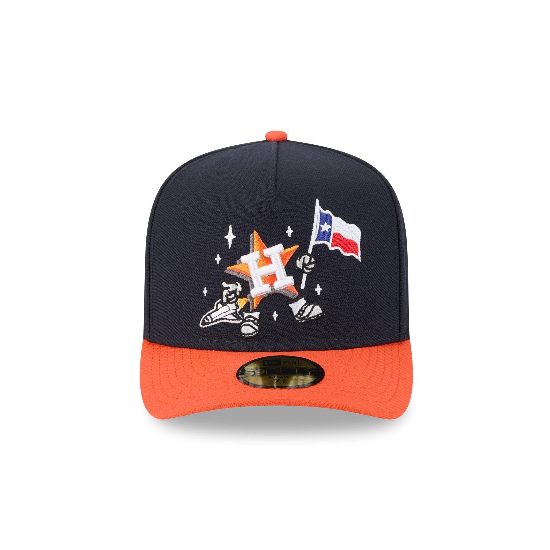 Houston Astros Cartoon 59FIFTY A-Frame Fitted Hat Male Product Image