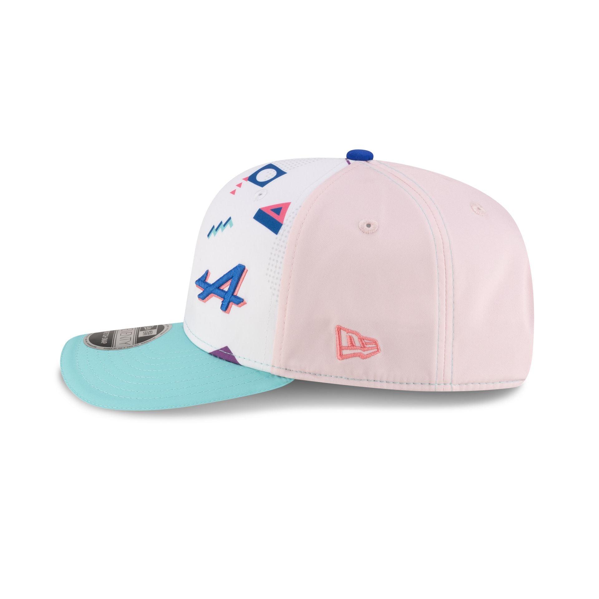 2025 Miami Race Special BWT Alpine F1 Team 9SEVENTY Stretch-Snap Hat Male Product Image