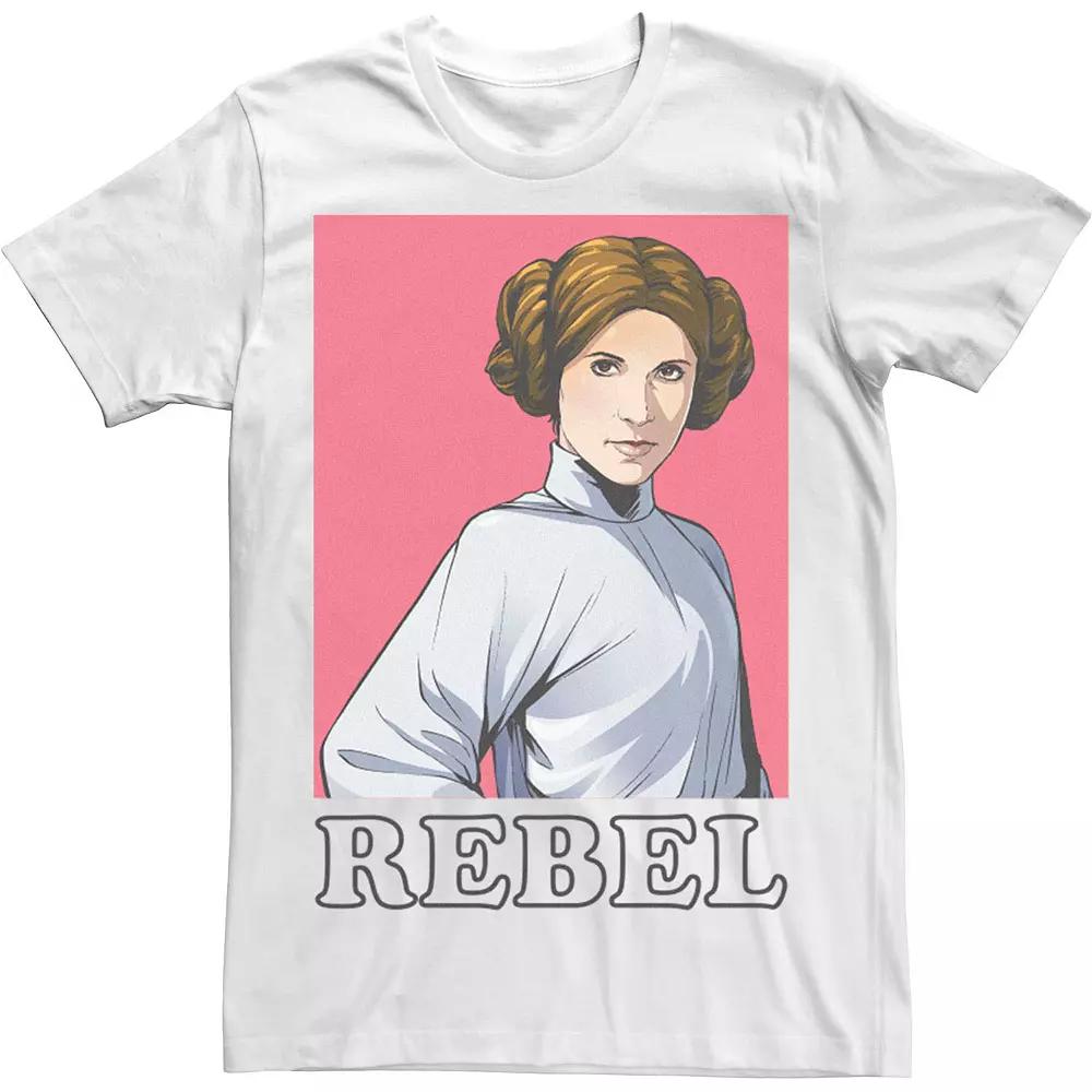 Men's Star Wars Rebel Leia Portrait Tee,  Product Image