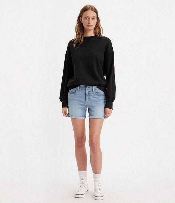 Levi's® Mid Rise Rolled Cuff Shorts Product Image