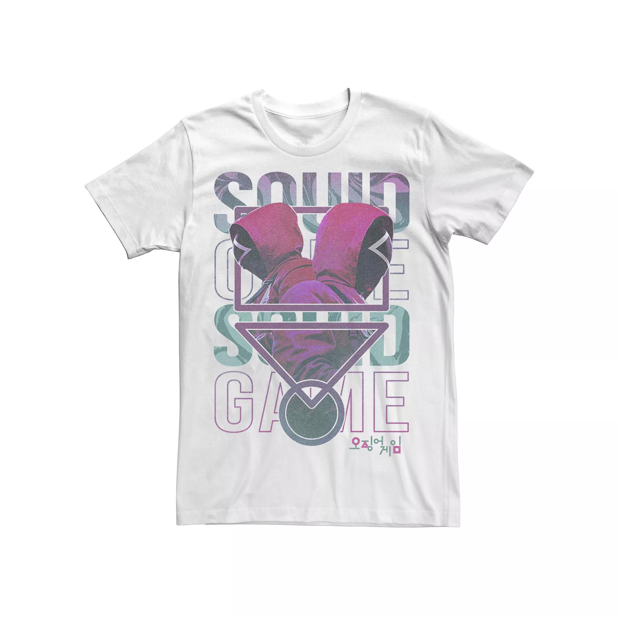 Men's Squid Game Worker Collage Portrait Tee, Boy's,  Product Image