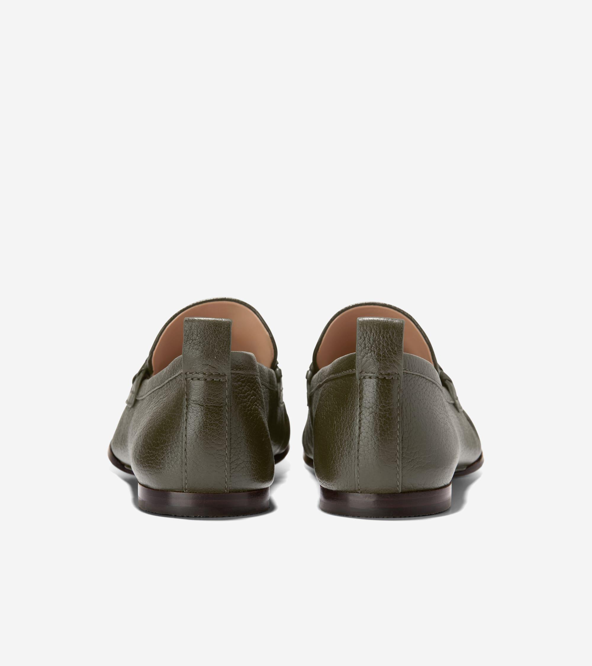 Women's Danby Travel Loafers in Dark Green | Cole Haan Product Image