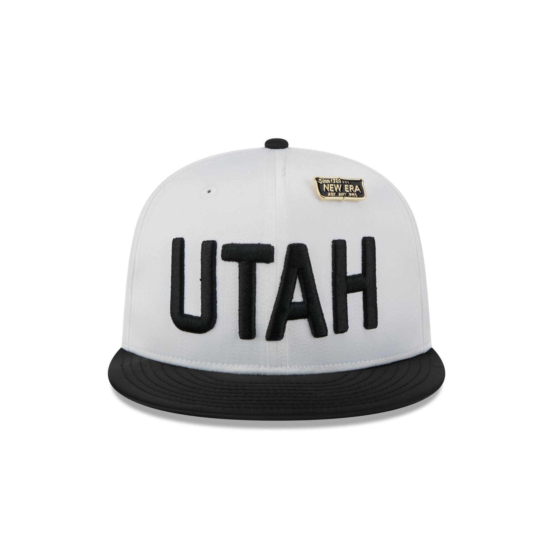 Utah Jazz Spring Satin 59FIFTY Fitted Hat Male Product Image