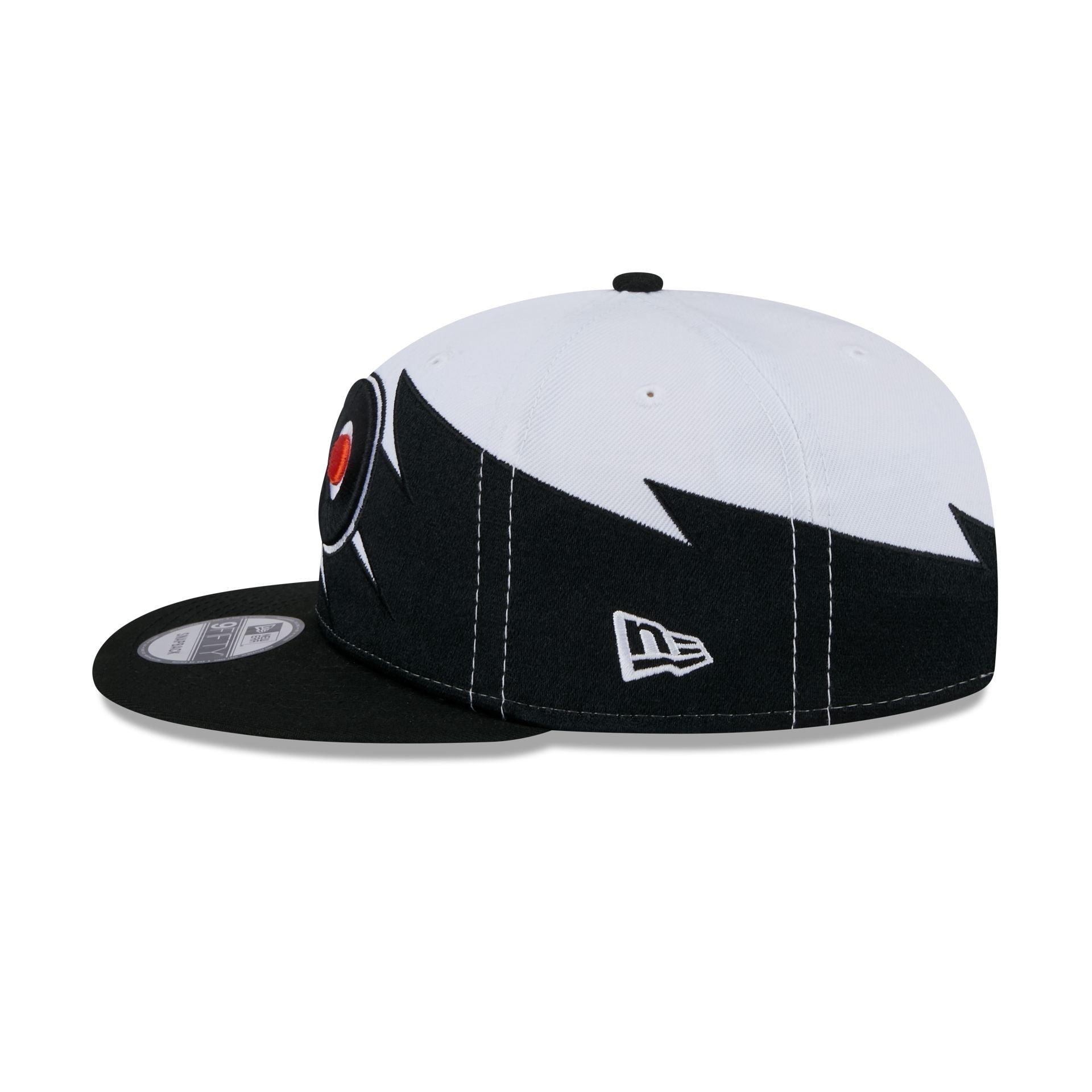 Philadelphia Flyers Jagged 9FIFTY Snapback Hat Male Product Image