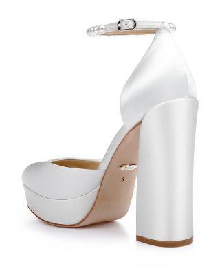 Women's Felixa Almond Toe Adorned Strap High Heel Pumps Product Image