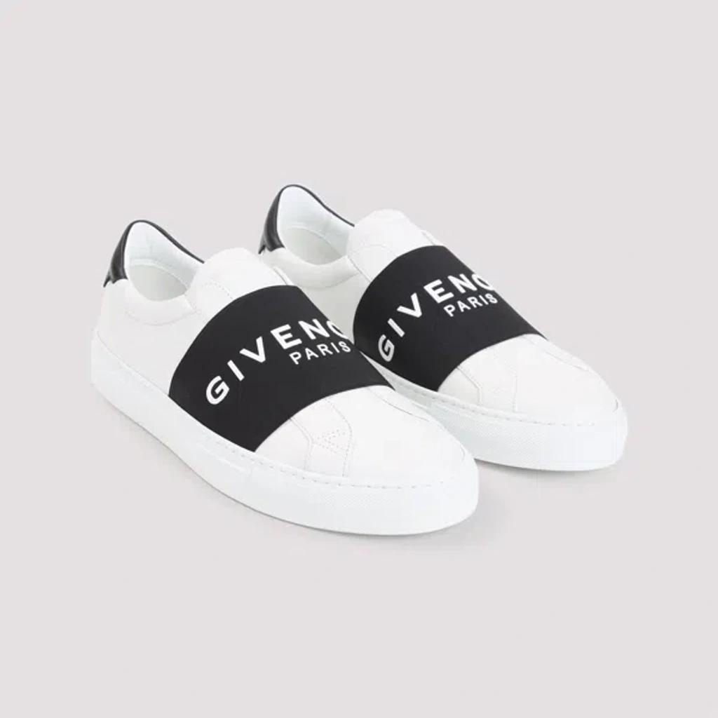 GIVENCHY Urban Street Sneakers In Leather With Elastic Band In Multi Product Image