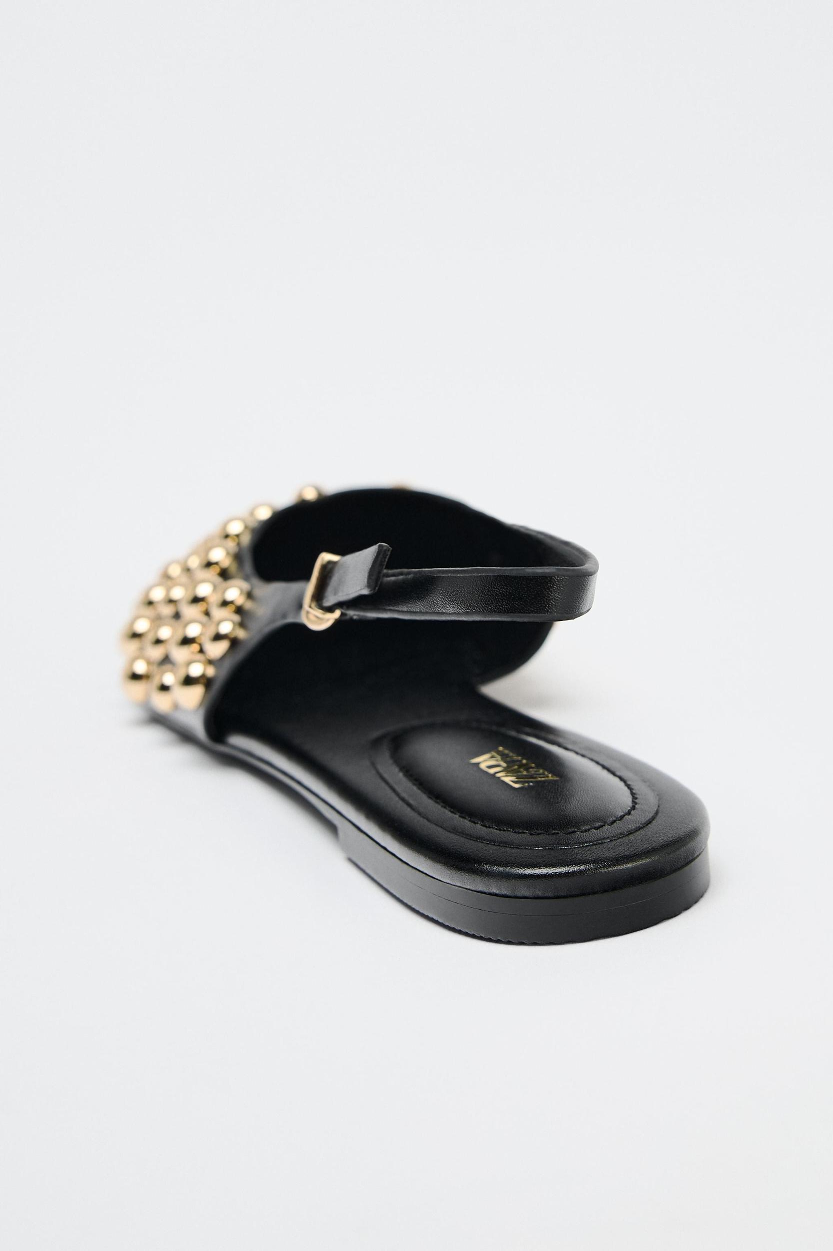 FLAT STUDDED SLINGBACK MULES Product Image