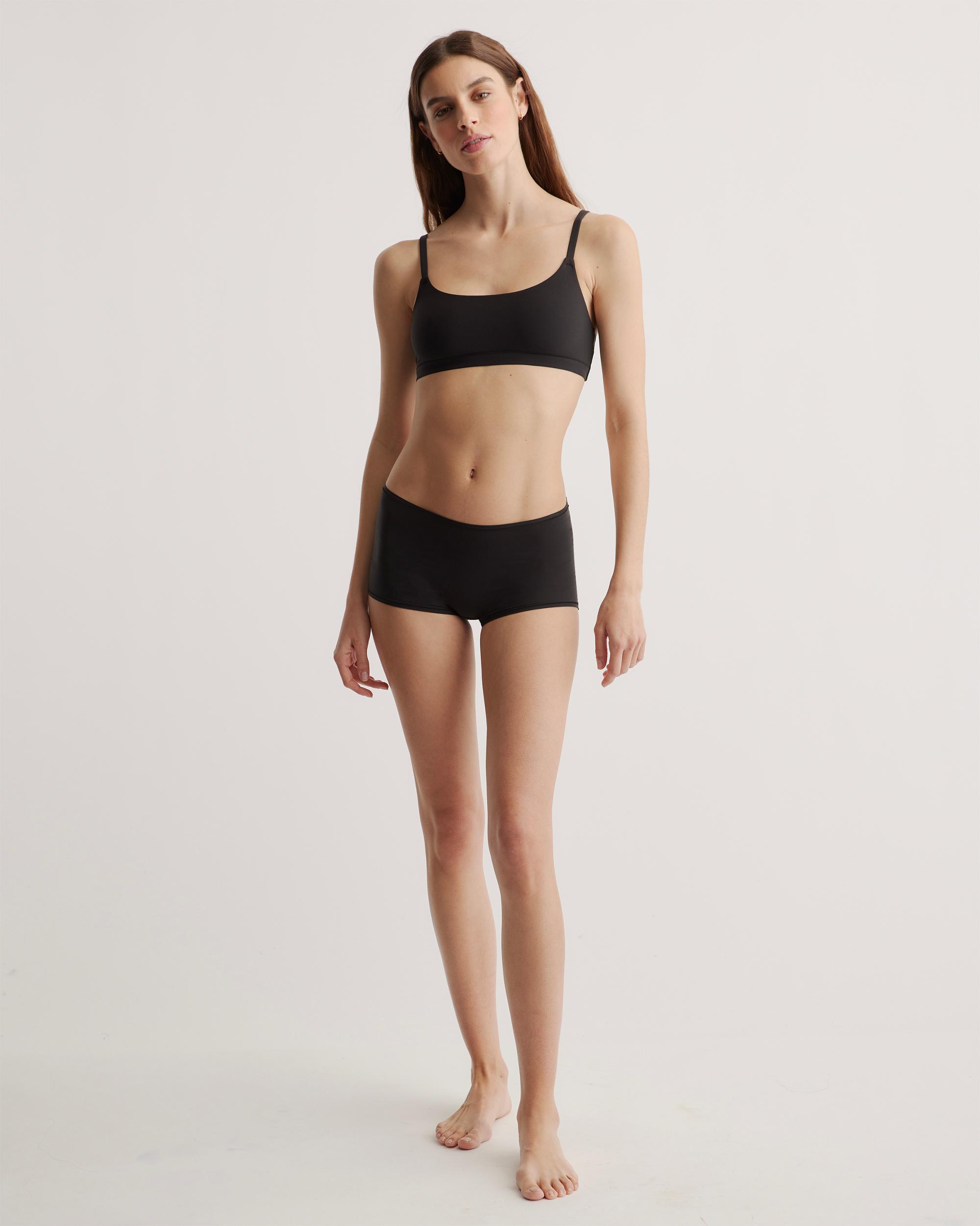 Quince | Women's Second Skin Boyshort Nylon/Spandex Product Image