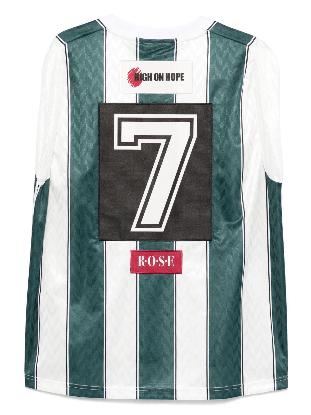 Football twist-sleeve top Product Image