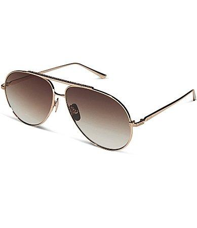 DIFF Eyewear x Jessie James Decker Womens Denver 61mm Aviator Sunglasses Product Image