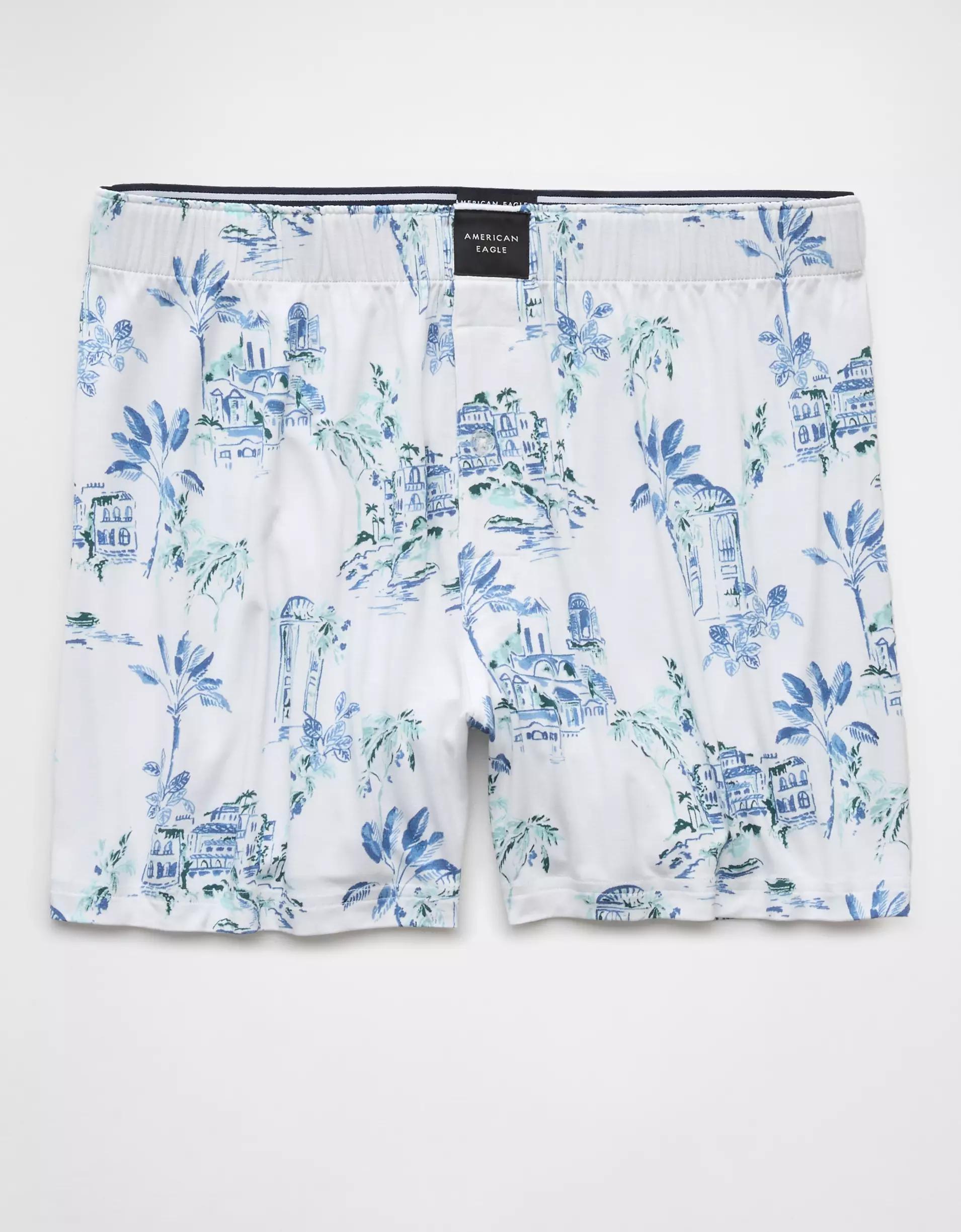 AEO Men's Scenic Slim Knit Ultra Soft Boxer Short Product Image