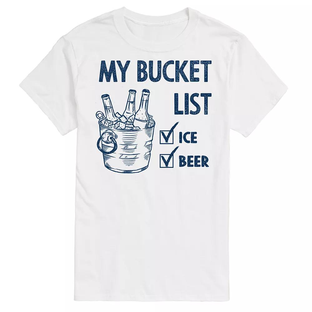 Men's Bucket List Tee,  Product Image