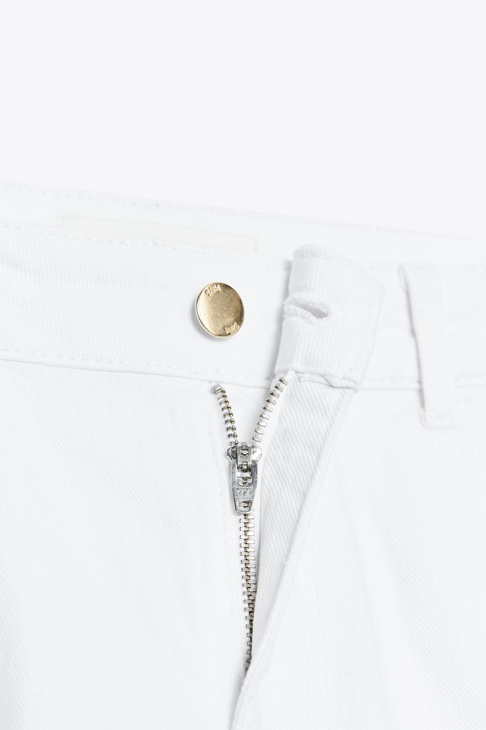 Z.10 HIGH-WAISTED BELTED CULOTTE JEANS Product Image