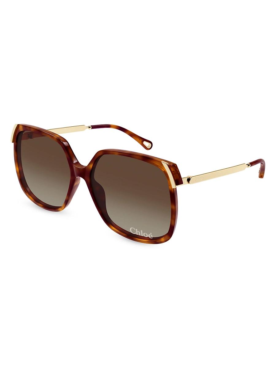 Womens Aly Combi 60MM Squared Sunglasses Product Image