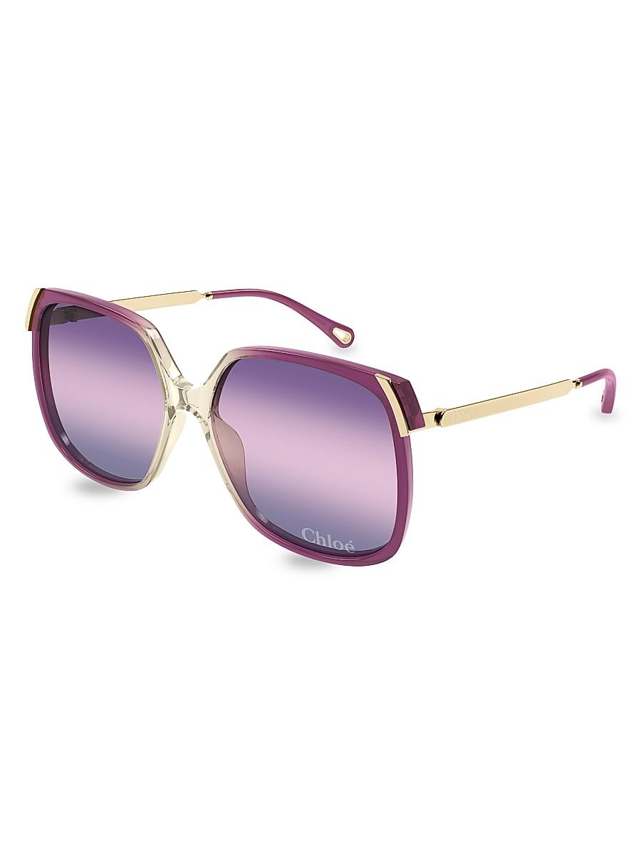 Womens Aly Combi 60MM Squared Sunglasses Product Image