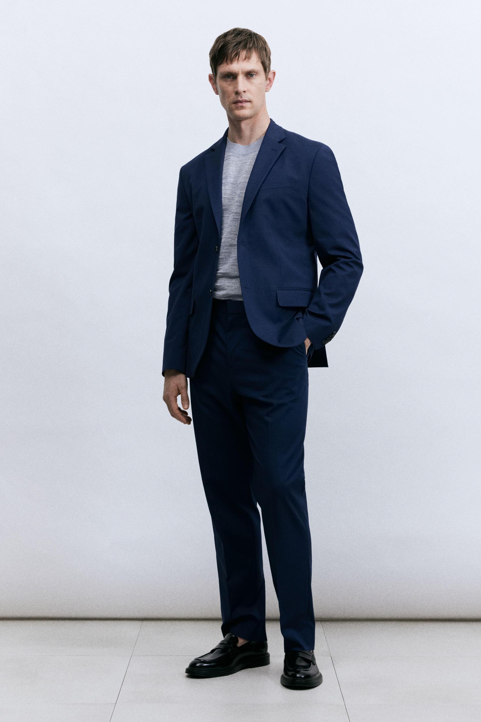 Regular-Fit Suit Pants Product Image