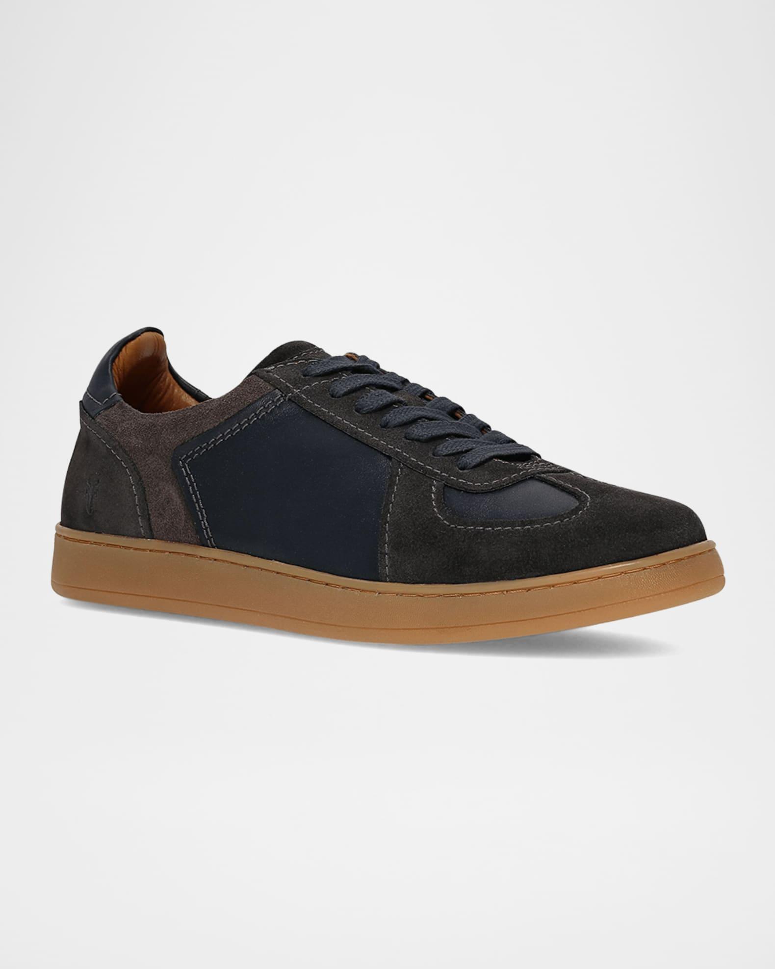 Men's Cooper Leather Low-Top Sneakers Product Image