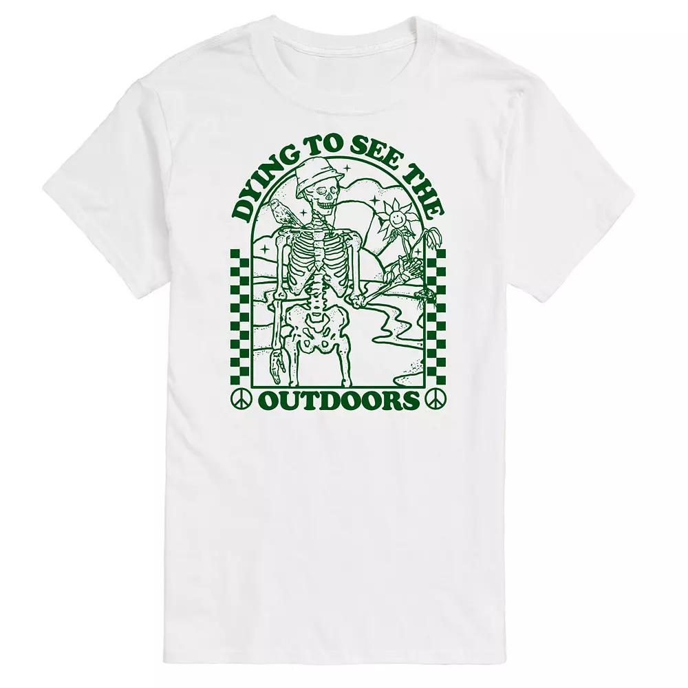 Big & Tall Dying To See Outdoors Tee, Men's,  Product Image
