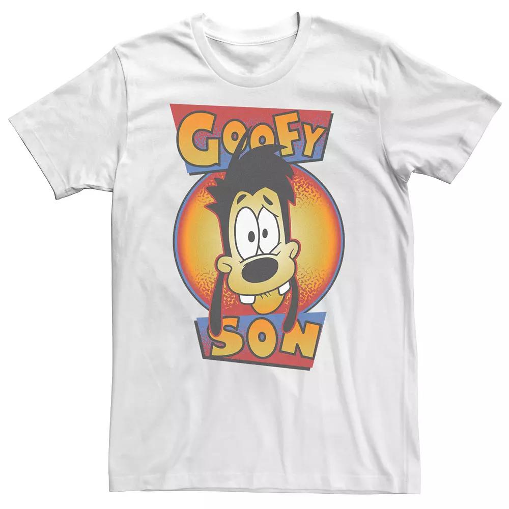 Big & Tall Disney A Goofy Movie Max Goofy Son Tee, Men's, Size: XXL Tall, White Product Image